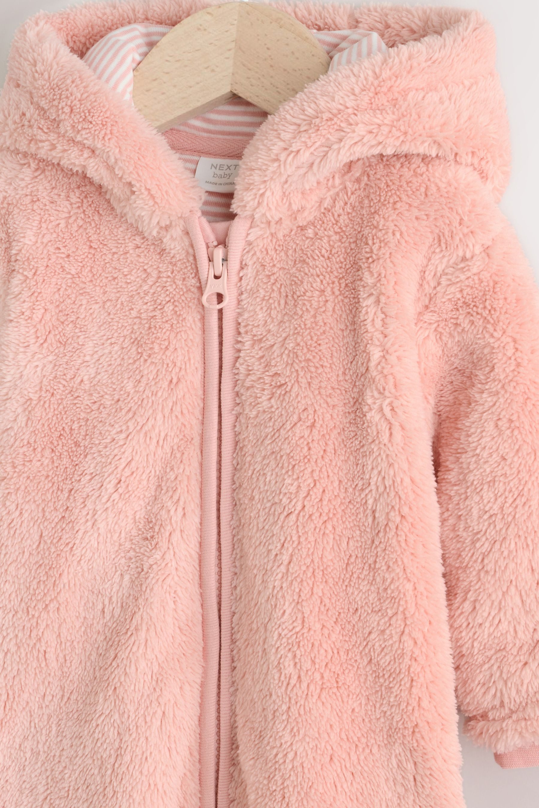 Next Fleeceoverall Baby Strampler aus Fleece (1-tlg) – Bild 3 von 5