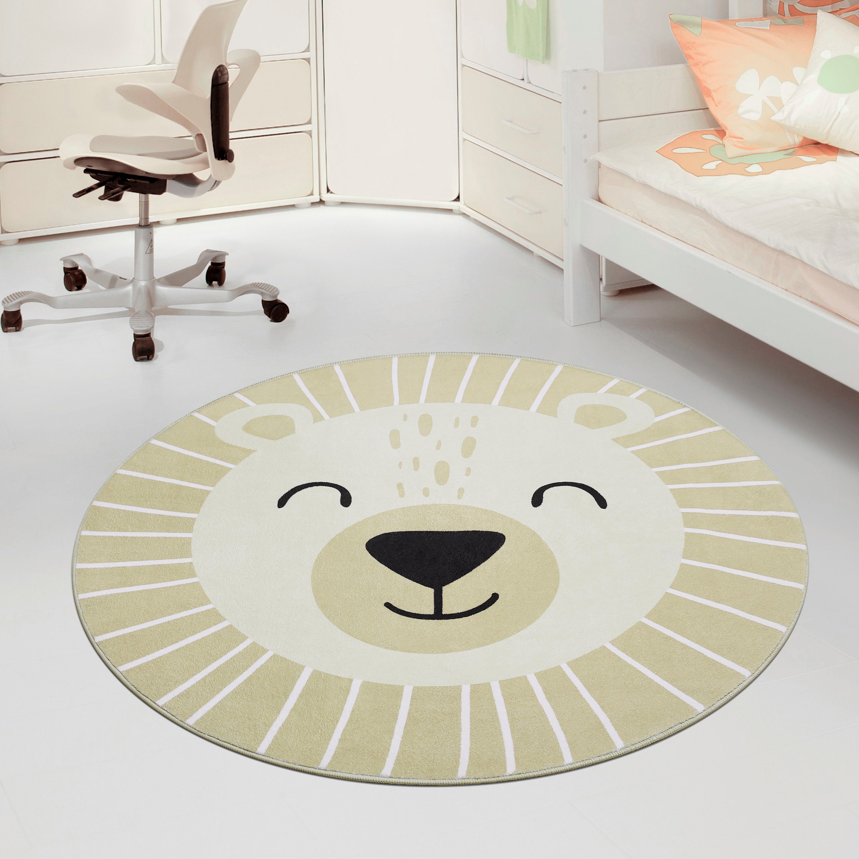 Paco Home Kinderteppich Tosbik 481, rund, günstig online kaufen