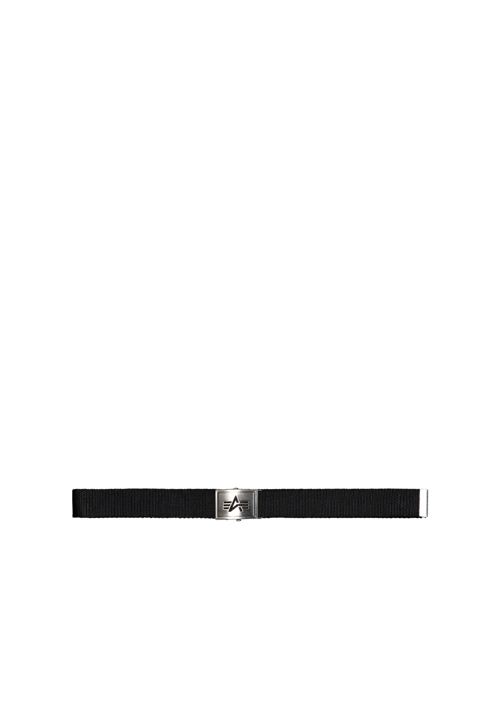 Alpha Industries Ledergürtel Heavy Duty Logo Belt