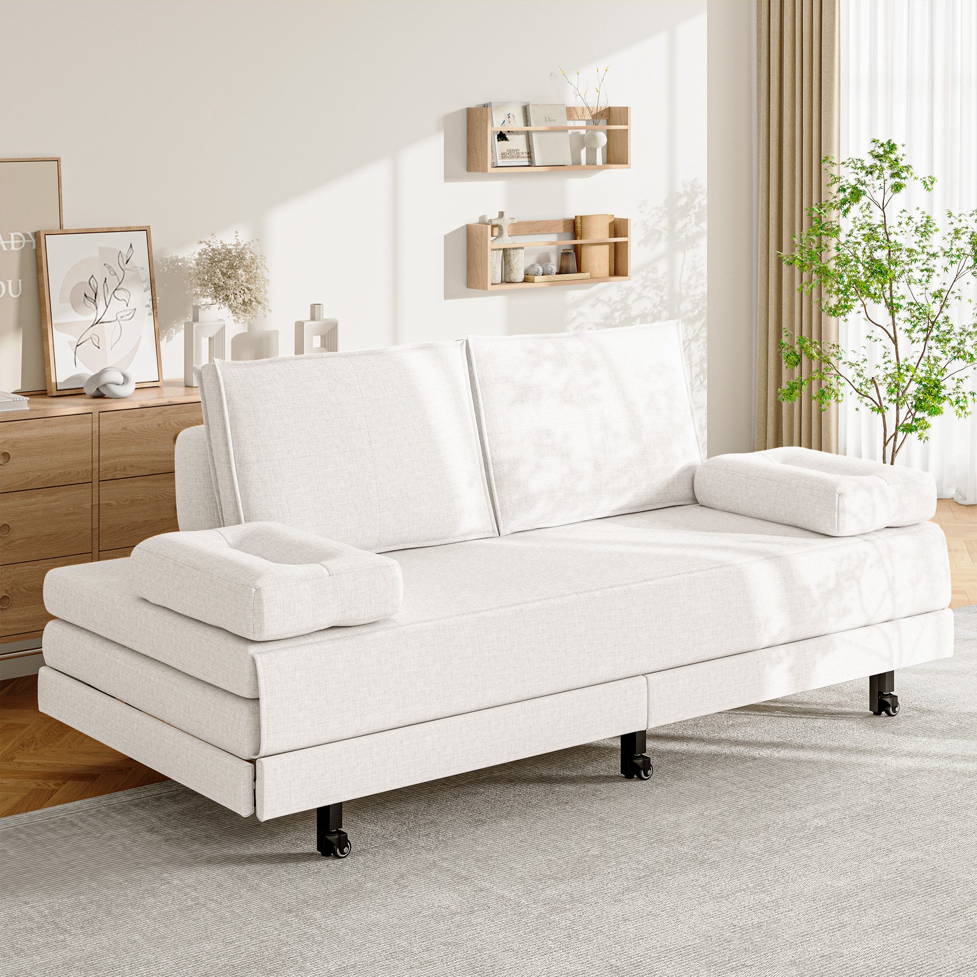 FUROKOY Schlafsofa Daybett Polsterbett Tagesbett, B: günstig online kaufen