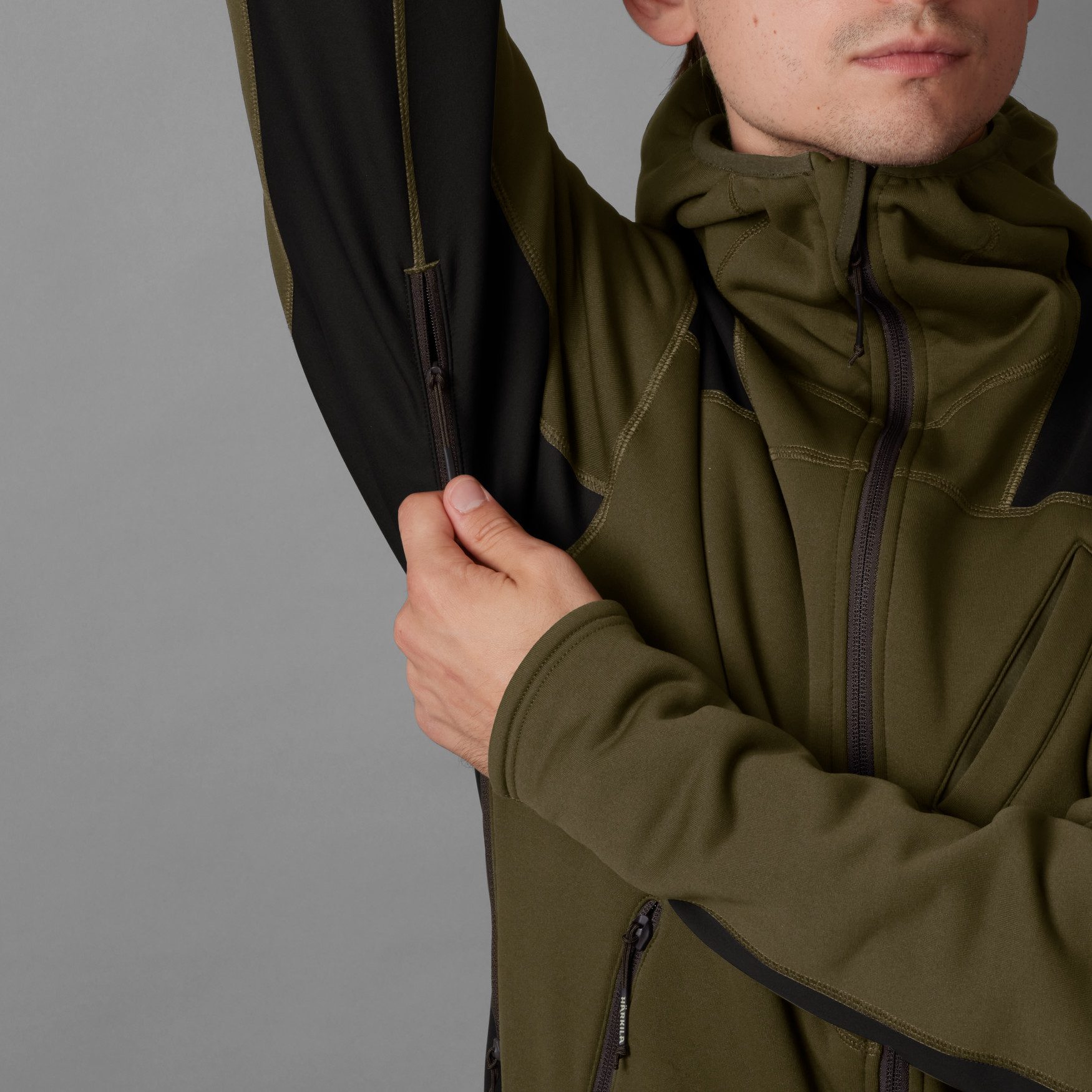 Härkila Fleecejacke Härkila Deer Stalker Fleece Hoodie