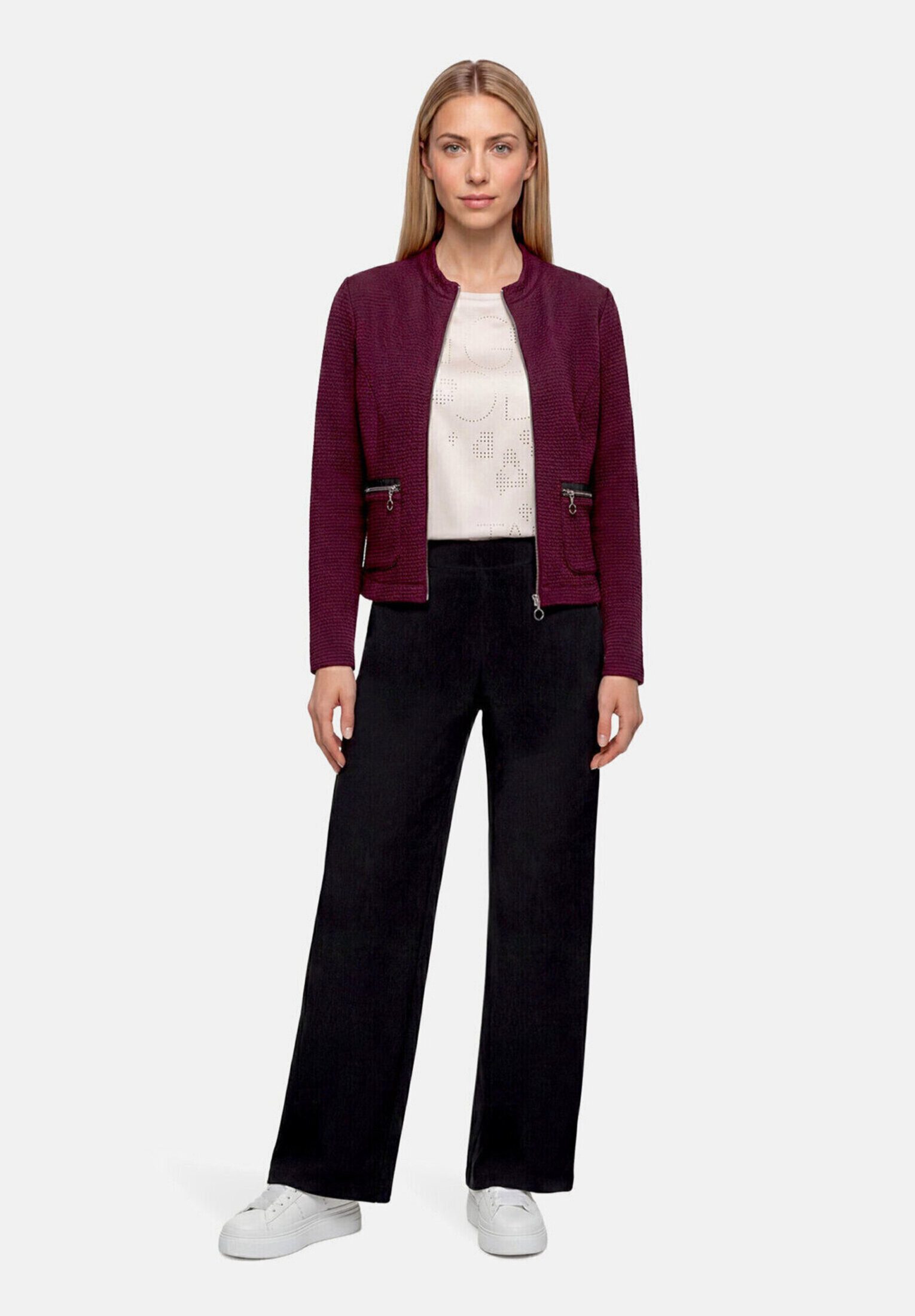Betty Barclay Sweatjacke Damen mit Reißverschluss