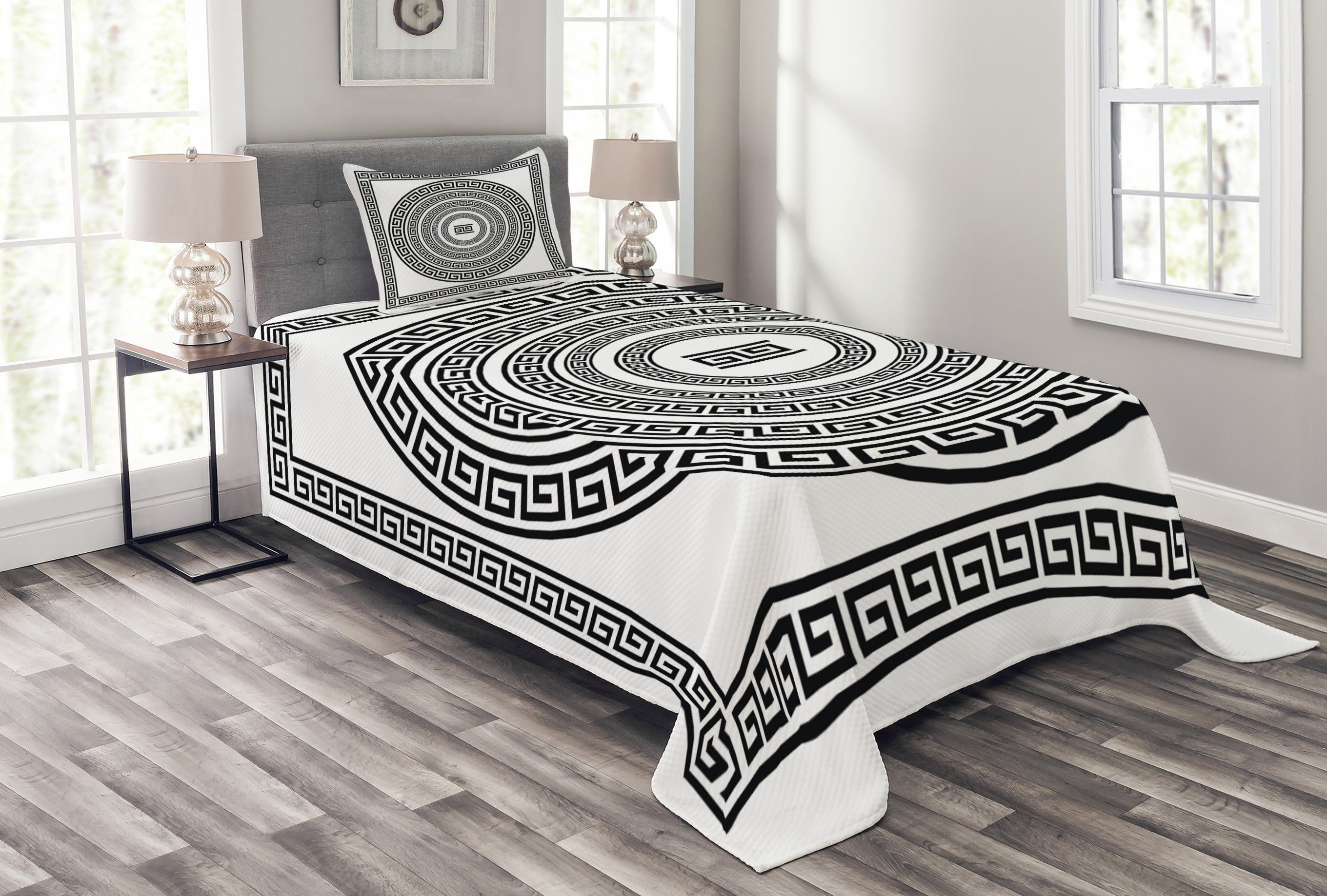 Abakuhaus Tagesdecke Set mit Kissenbezügen Waschbar, günstig online kaufen