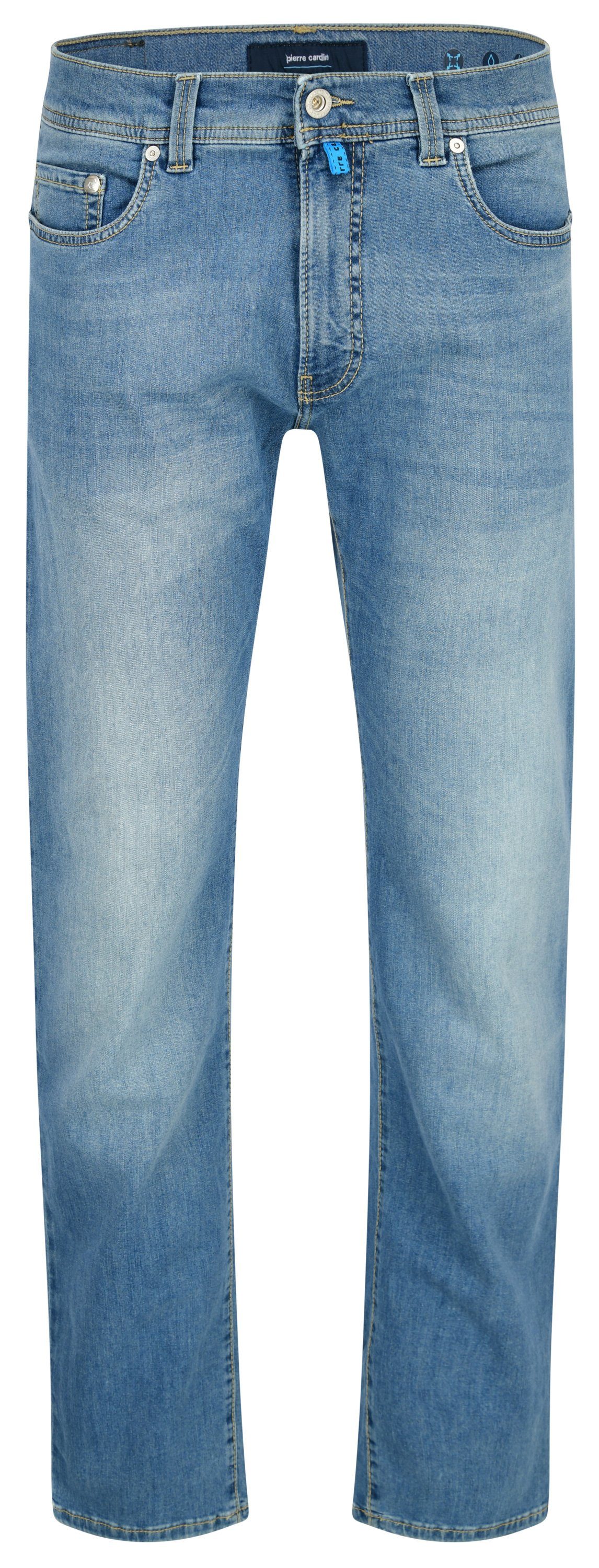 PIERRE light 5-Pocket-Jeans buffies blue TAPERED - 8021.6844 LYON Cardin Pierre used CARDIN 34510