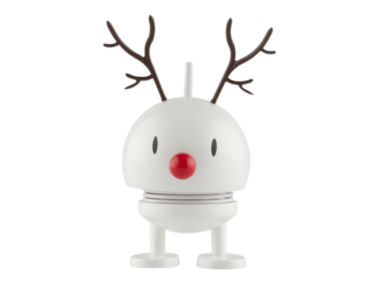 HOPTIMIST Dekofigur Reindeer Bumble S white 9,5cm