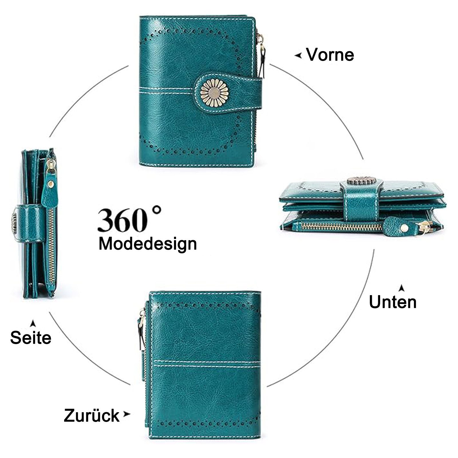 OKWISH Kartenetui Damen Kreditkartenetui Card Holder günstig online kaufen