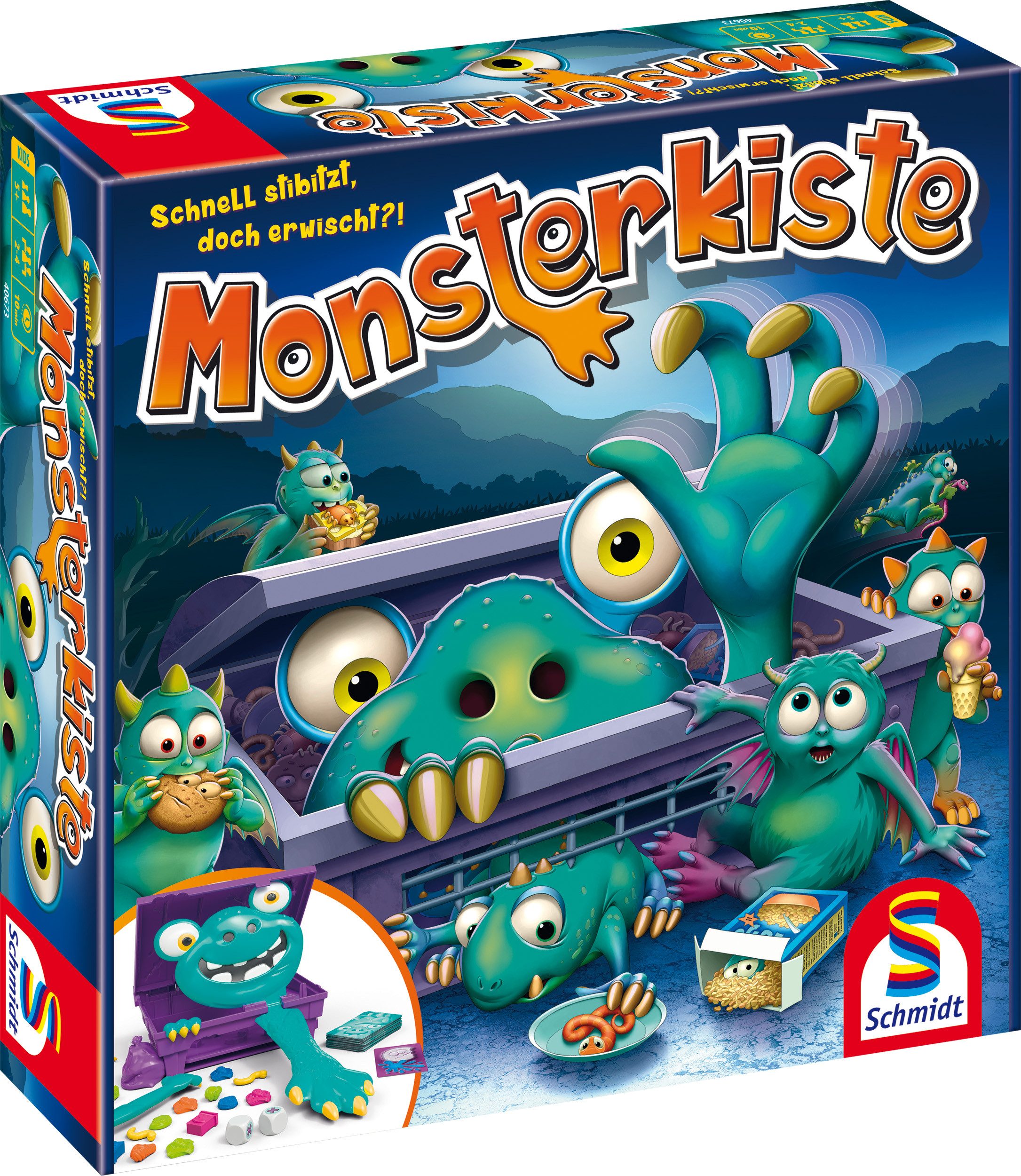 Schmidt Spiele Spiel Monsterkiste, Kinderspiel