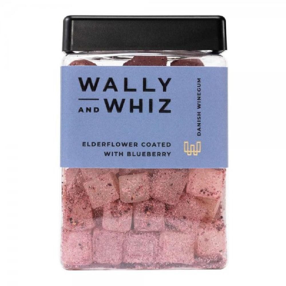 Wally & Whiz Süßigkeit Weingummi Holunderblüte umhüllt von Blaubeeren (240g)