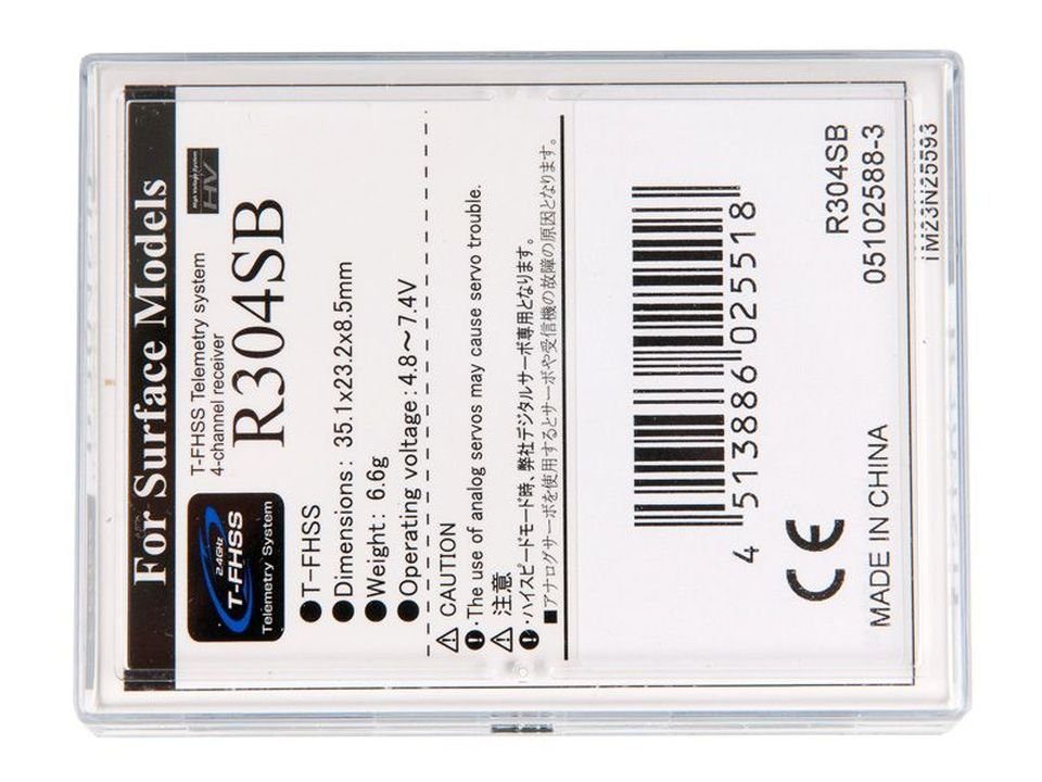 Futaba Futaba R304SB Empfänger 2,4GHz T-FHSS Telemetrie RC-Fernsteuerung