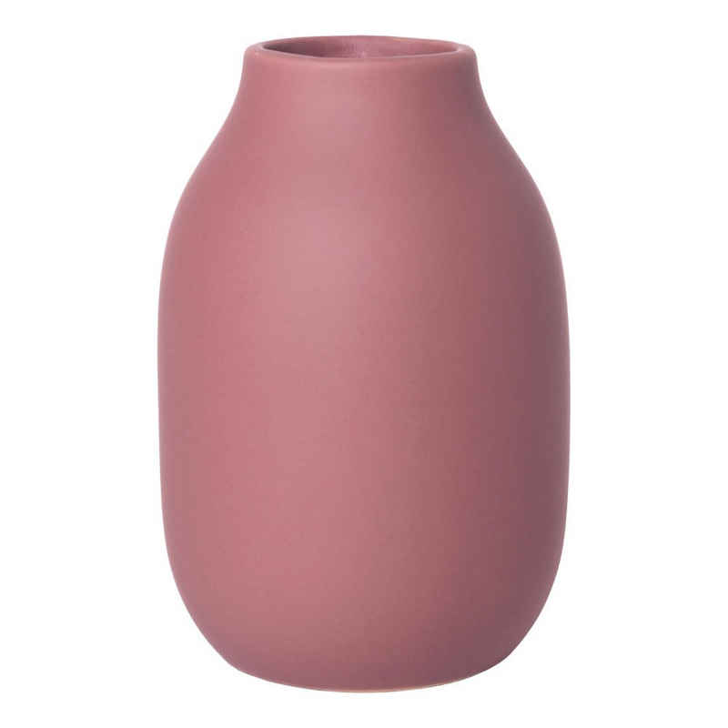 blomus Dekovase COLORA Vase, Dekovase, Blumenvase, Porzellan, Withered Rose, 15 cm, (kein set)