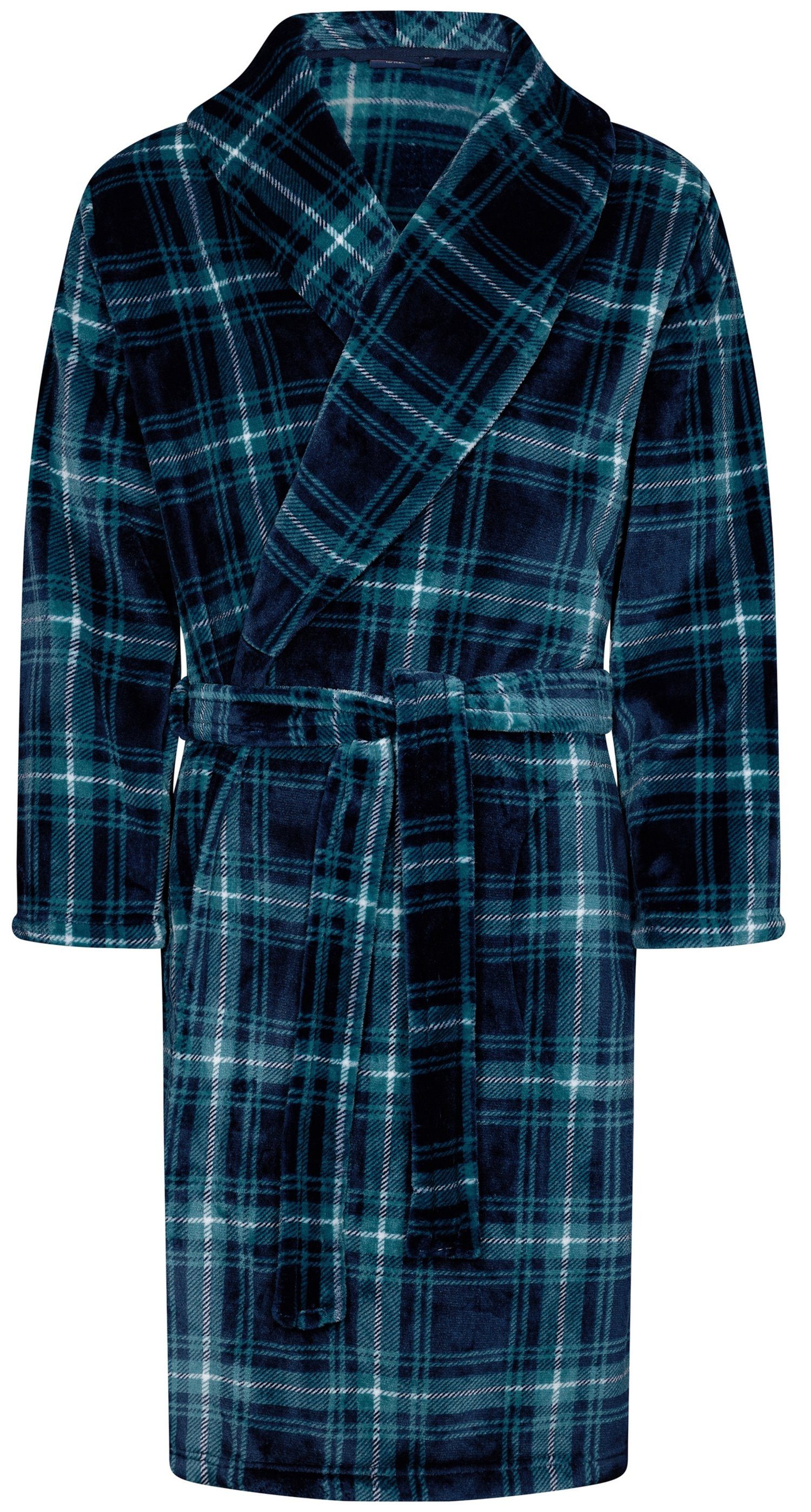 Pastunette Herrenbademantel Herren Fleece, midi, Polyester, Schalkragen, Gü günstig online kaufen