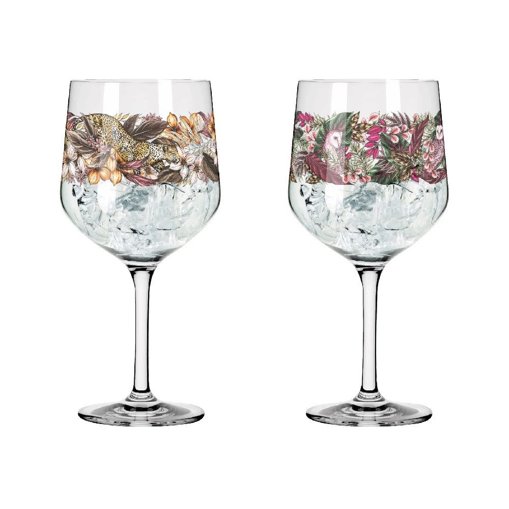 Cocktailglas Ritzenhoff Schattenfauna Gin Kelch 2er #3 #4 M. Enterrios F21