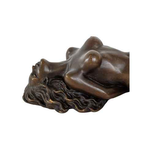 Aubaho Skulptur Bronzeskulptur Erotik erotische Kunst Akt Bronze Figur Statue Antik-St