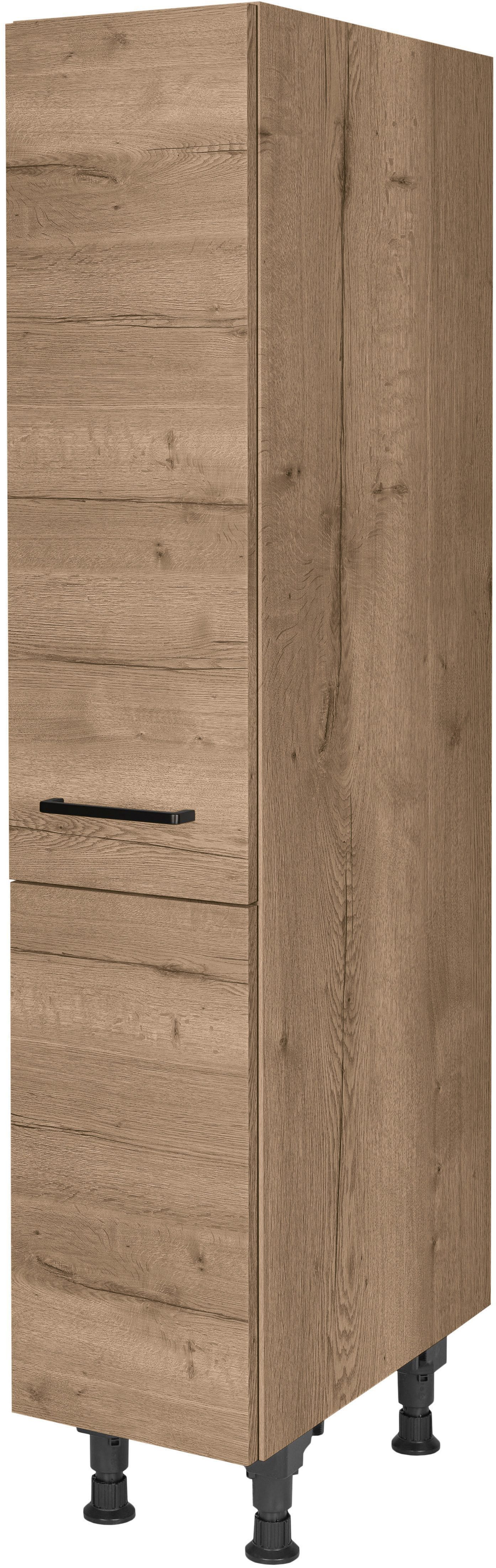 nobilia® Apothekerschrank "Structura", mit 4 Einhängekörben, Breite 30 cm, Höhe 167,8 cm, vormontiert, Ein- und Auszugsdämpfung SoftStoppPro