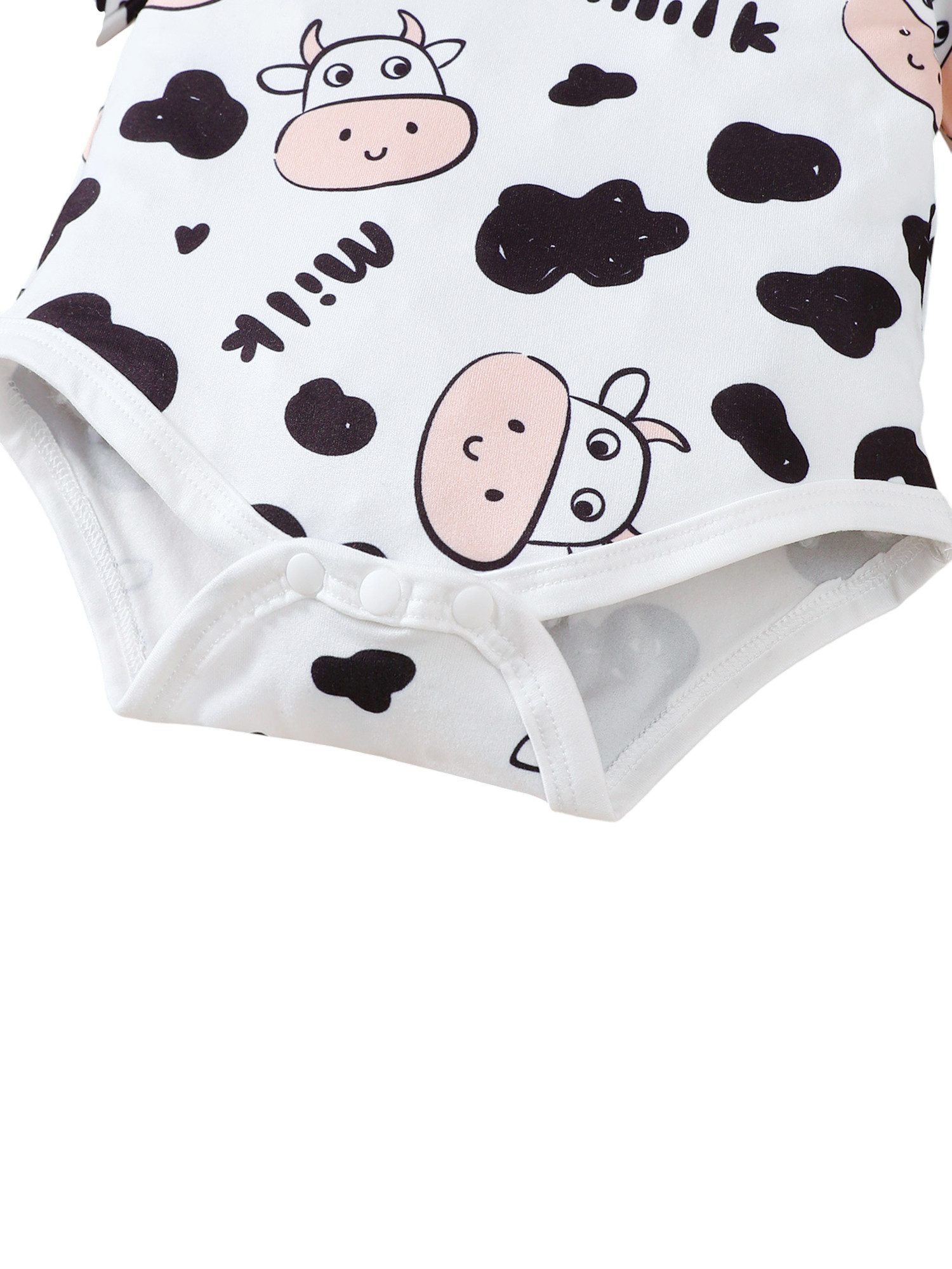 Gluckids Long-Sleeved Shirt & Pants Baby Comfortable Clothing, Long-Sleeved Bodysuit, Pants and Hat with Animal Print (Set, 3-Piece) Boys and Girls Basic Casual Set for Newborns in Spring/Autumn