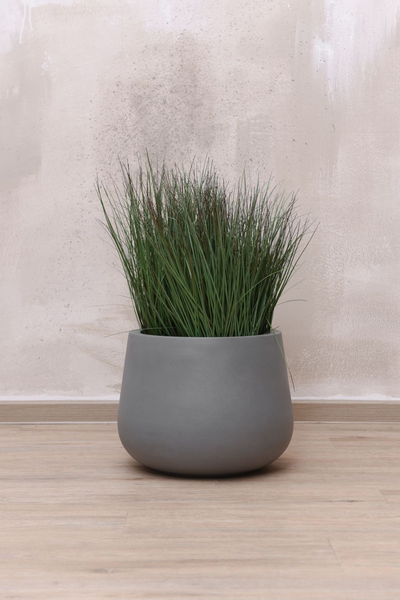 VIVANNO Blumentopf Fiberglas GIRAR Rund - günstig online kaufen