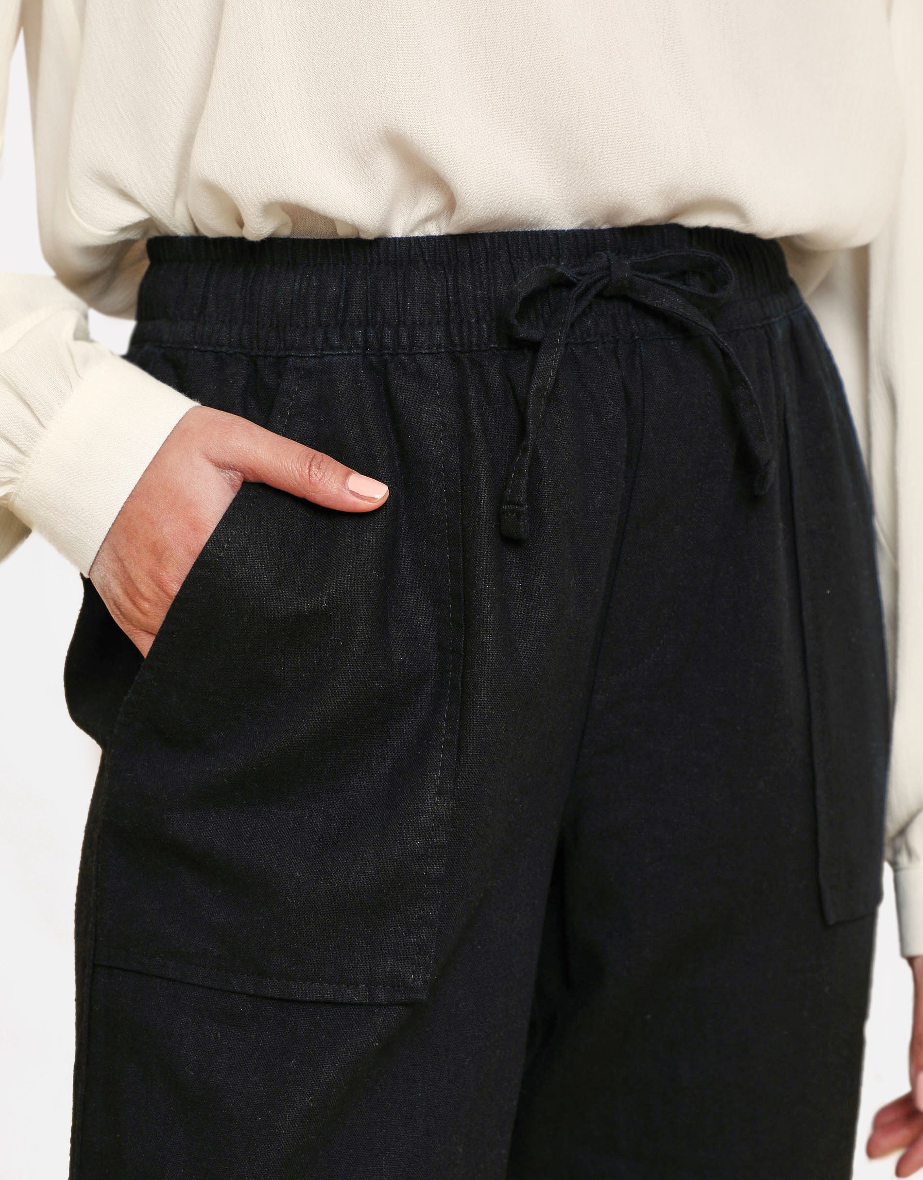 Threadbare Stoffhose THB Rosewood mit zwei großen Taschen