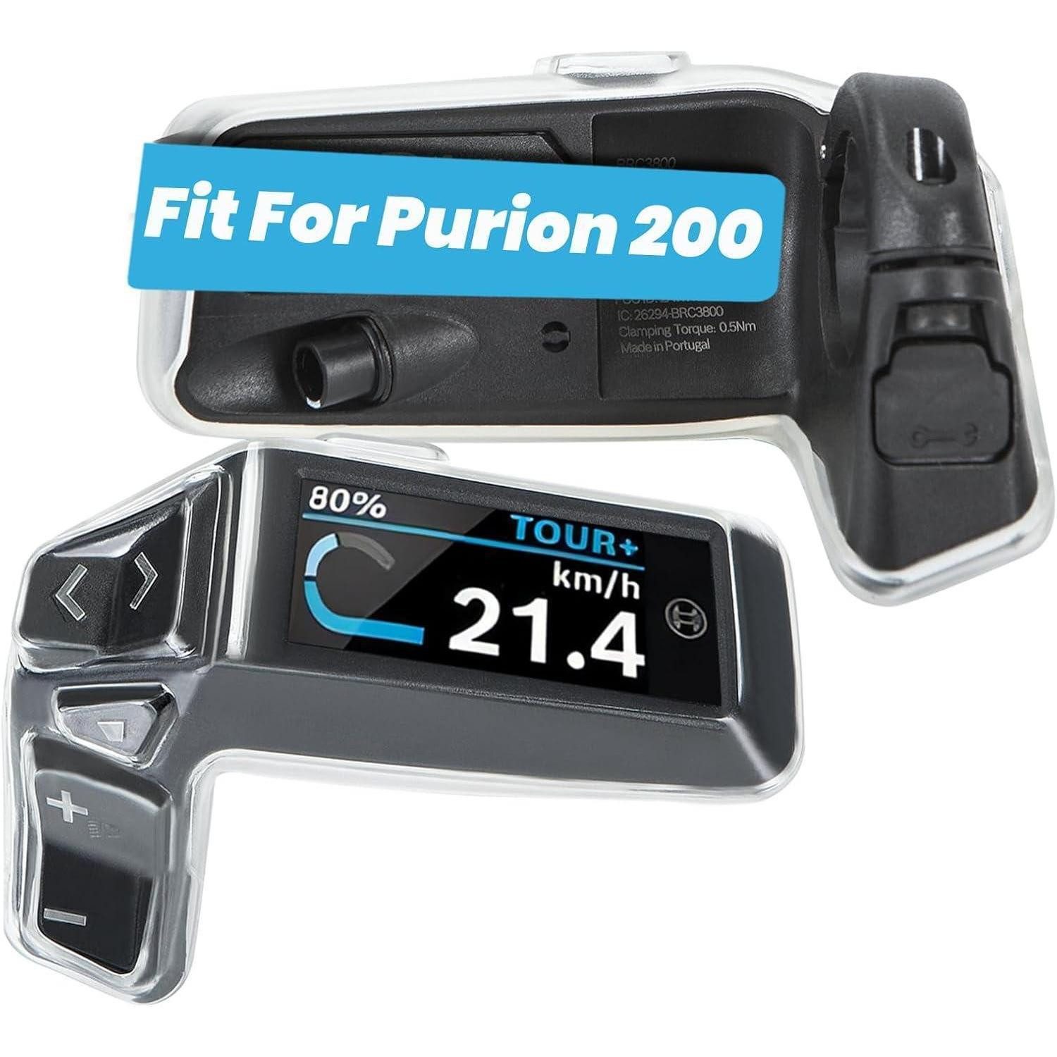 LuxusKollektion Controller-Schutzhülle Schutzhülle für Bosch Purion 200 Display - Kratzschutz - Transparent