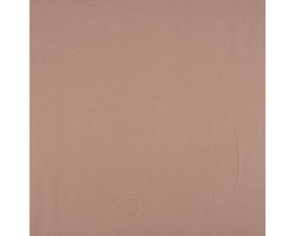Thumbnail - SCHÖNER LEBEN. Stoff Baumwolljersey Organic Bio Jersey einfarbig taupe 1,5m Breite, allergikergeeignet