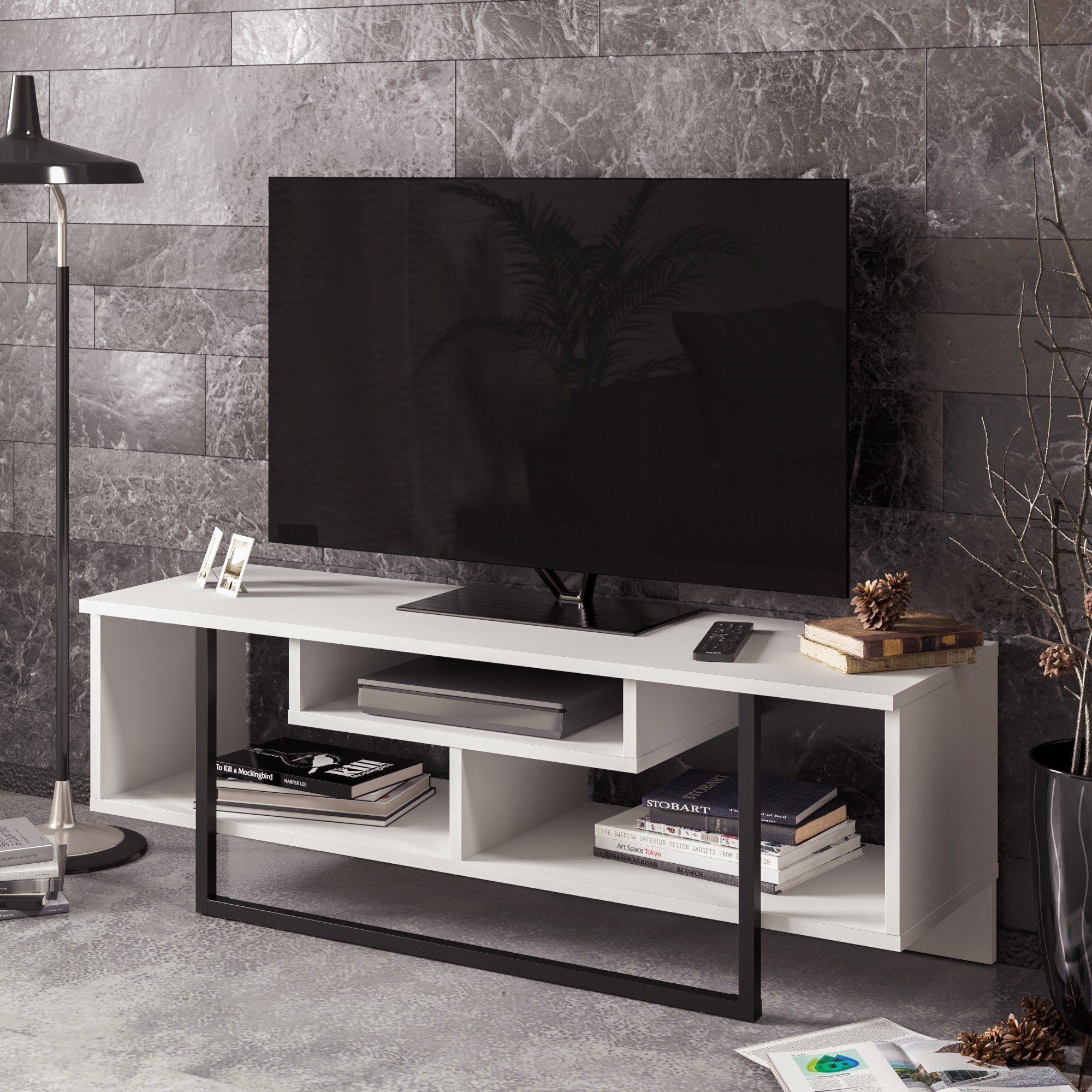 Skye Decor TV-Schrank Schränke, 40,2x119,4x35,2 cm, 100% Melaminbeschichtete Partikelplatte