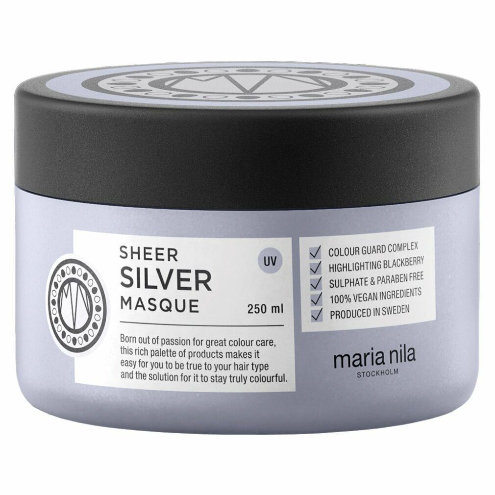 Maria Nila Haarkur Sheer Silver Hair Mask