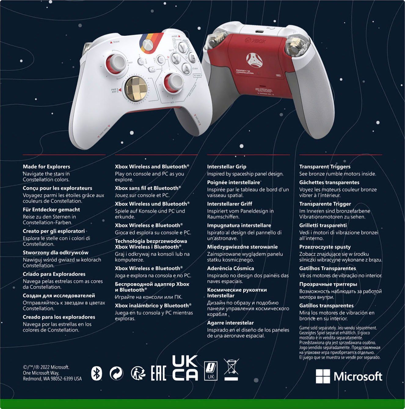 Microsoft Xbox Starfield Edition Wireless-Controller Limited