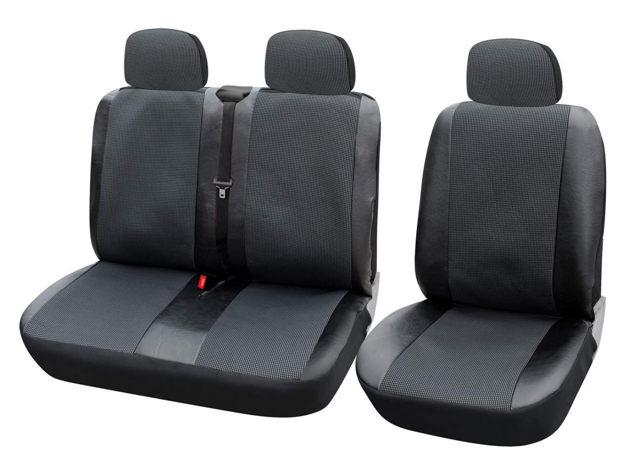 Systafex® Autositzbezug Auto Carbon Sitzheizung Universal Heizmatten Pkw 3x  Stufen Schaltung