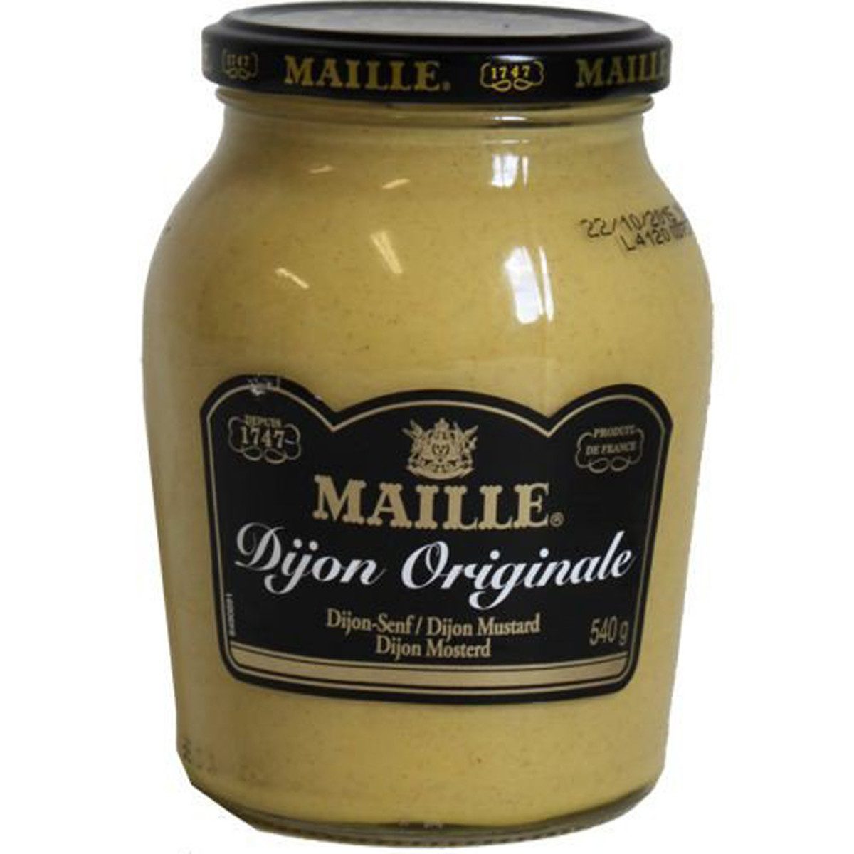 MAILLE Saucen, Maille Dijon scharfer Senf fein wuerzig cremig klassisch 500 ml