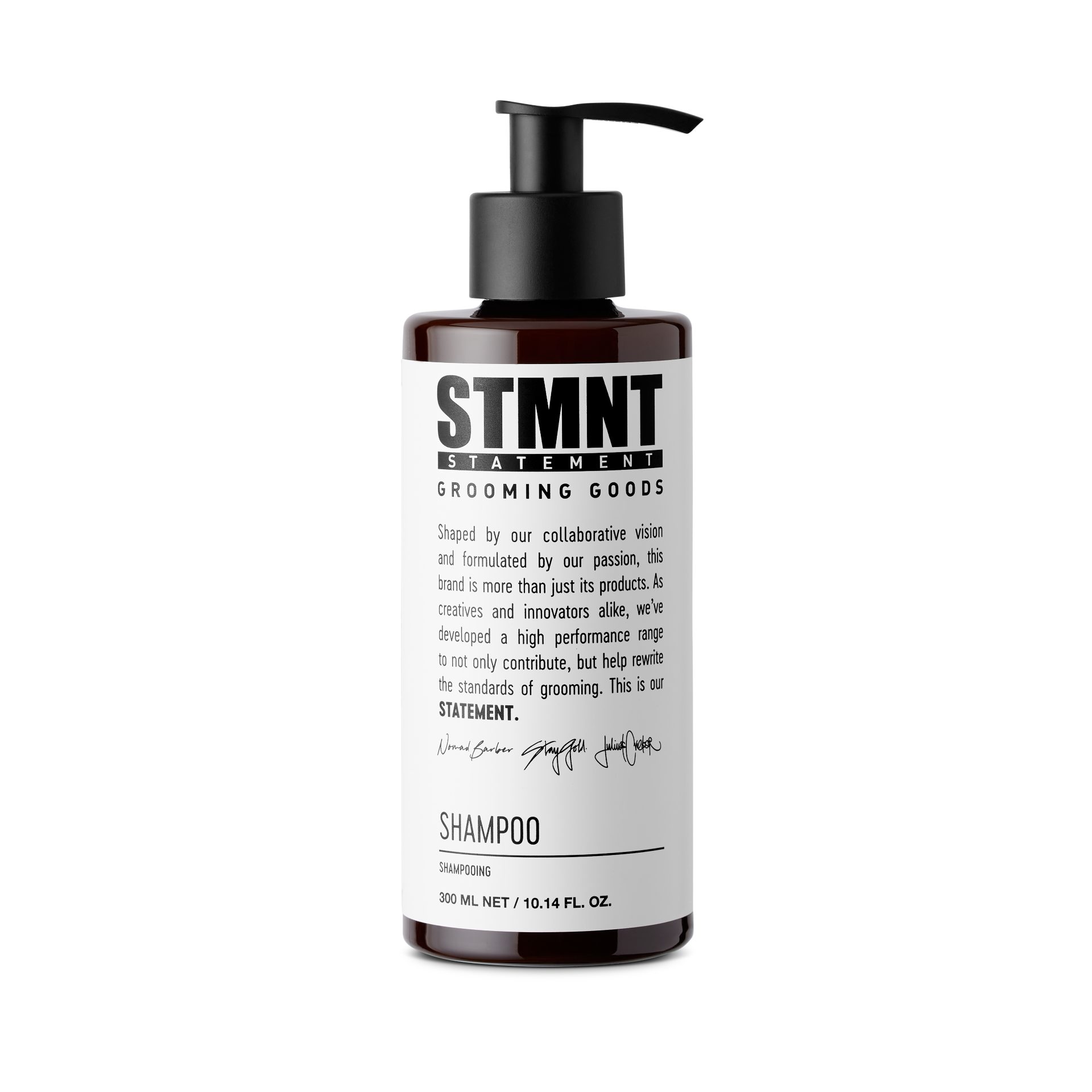 Schwarzkopf Professional Haarshampoo STMNT Shampoo 750 ml Reinigungsshampoo mit Aktivkohle & Menthol, 1-tlg., Reduziert Haarbruch sichtbar bereits nach wenigen Anwendungen