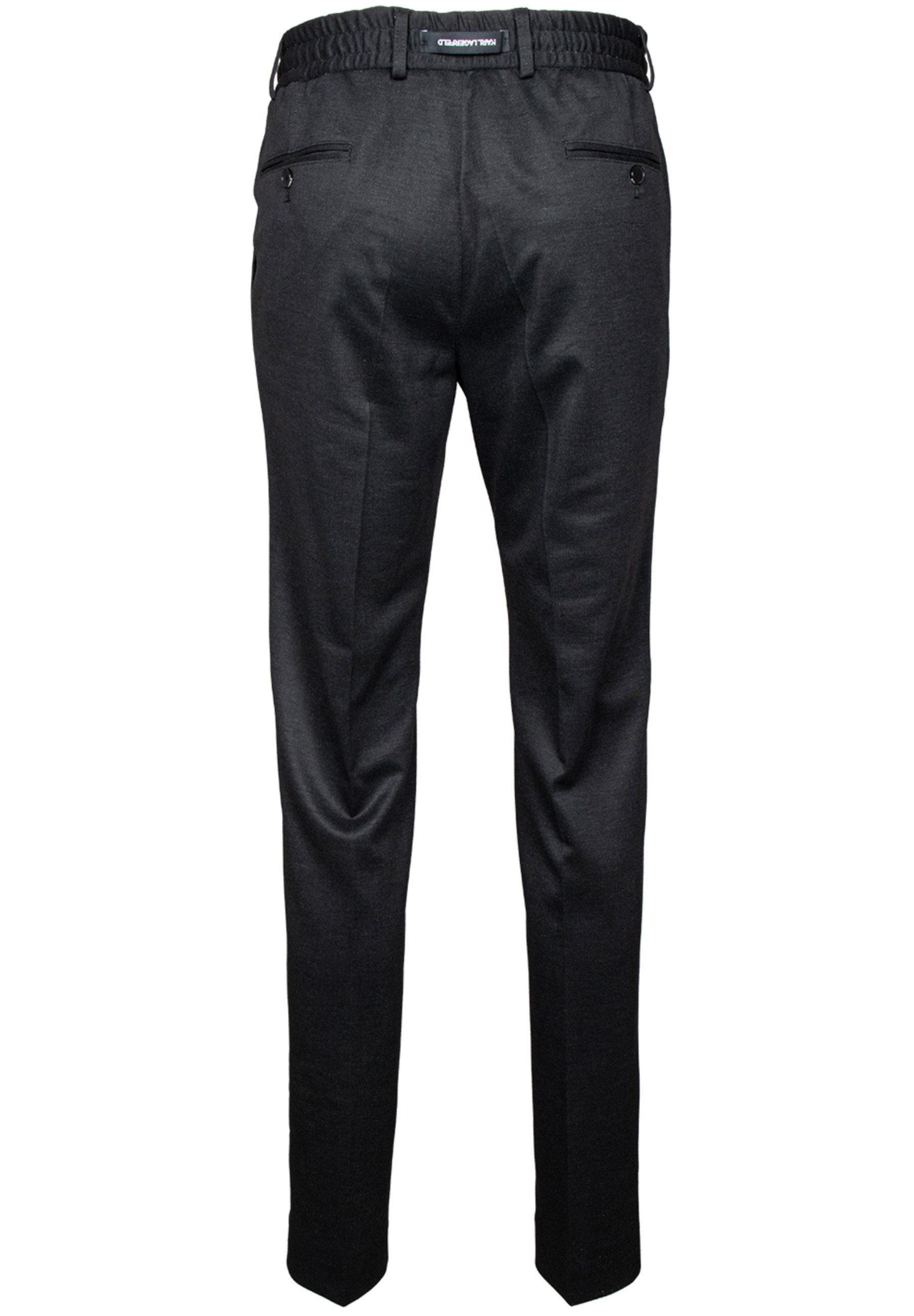 LAGERFELD Stoffhose mit elastischem Bund (1-tlg)