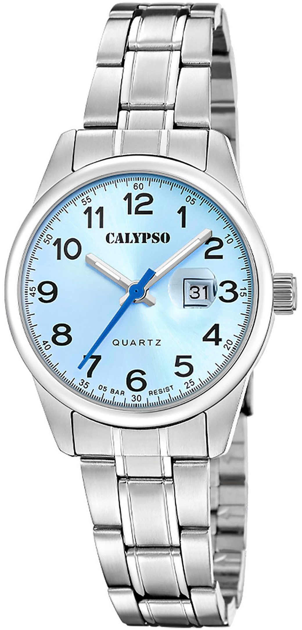 CALYPSO WATCHES Quarzuhr Basic K5873/3, Armbanduhr, Damenuhr, Edelstahlarmb günstig online kaufen