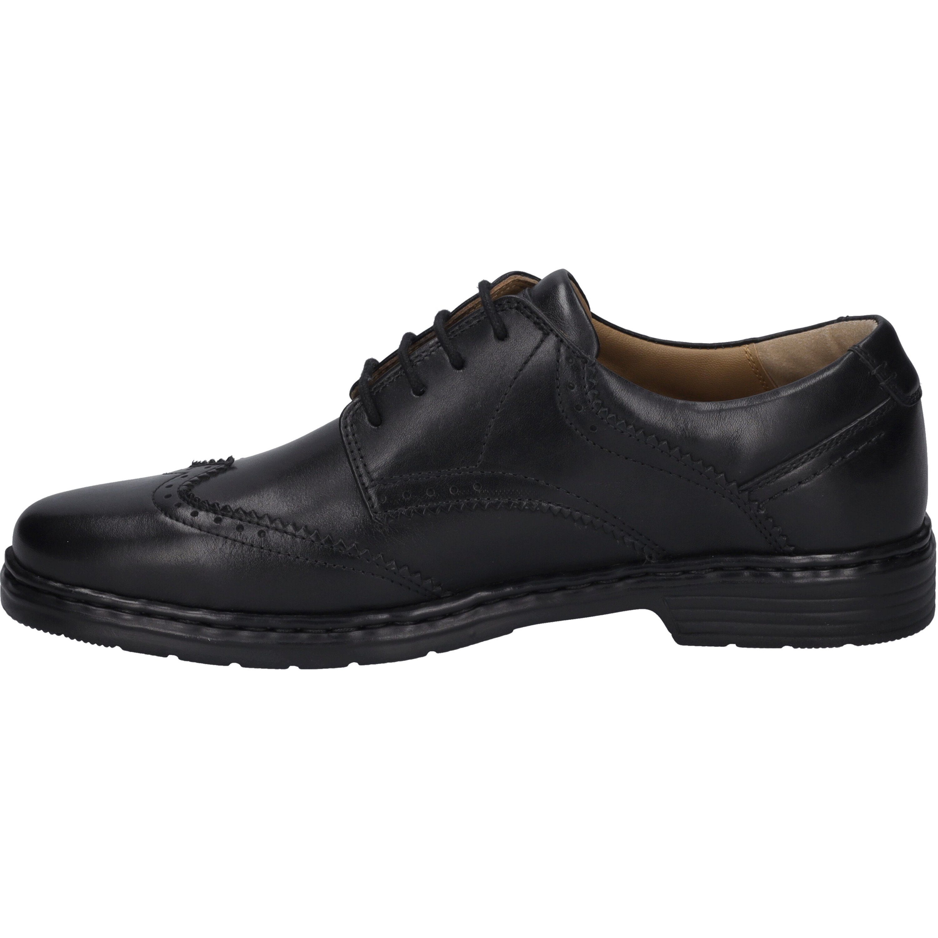 Josef Seibel Alastair 14, schwarz Schnürschuh