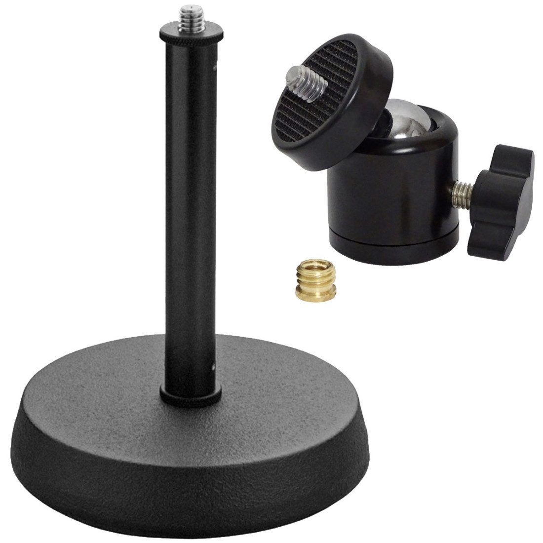 K&M 232 Tischstativ mit Kugelgelenk Adapter Tischstativ