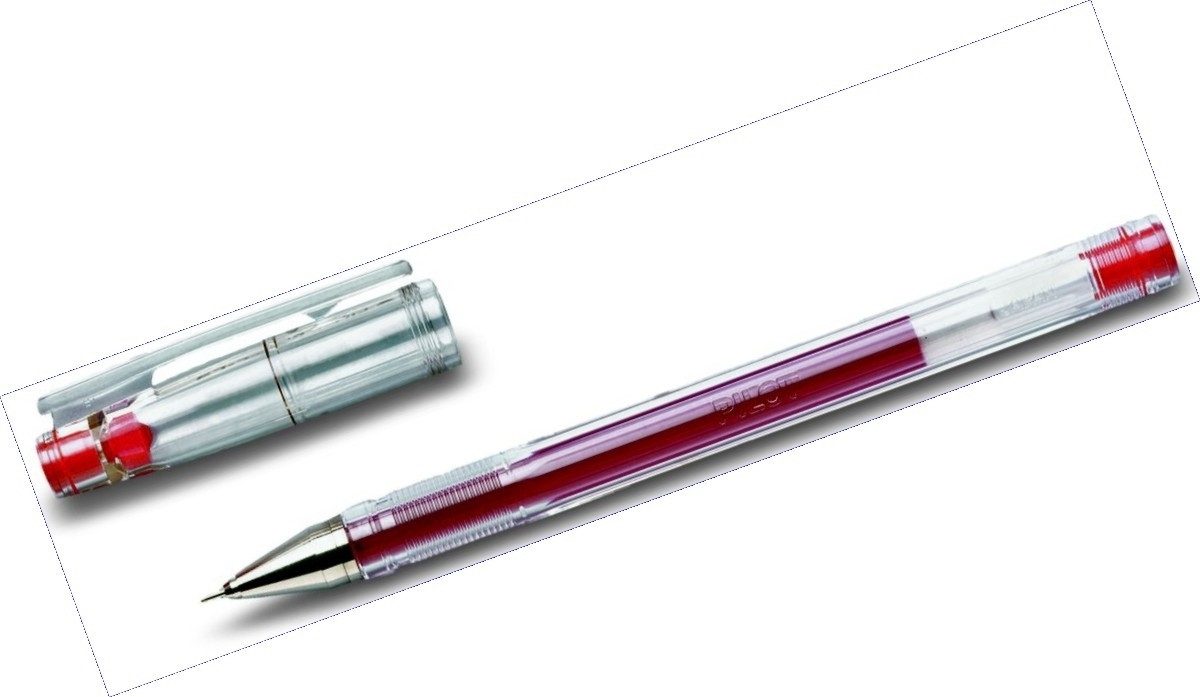 Pilot Pen Gelroller Gelschreiber G-TEC BL-G-C4 0,2 rot