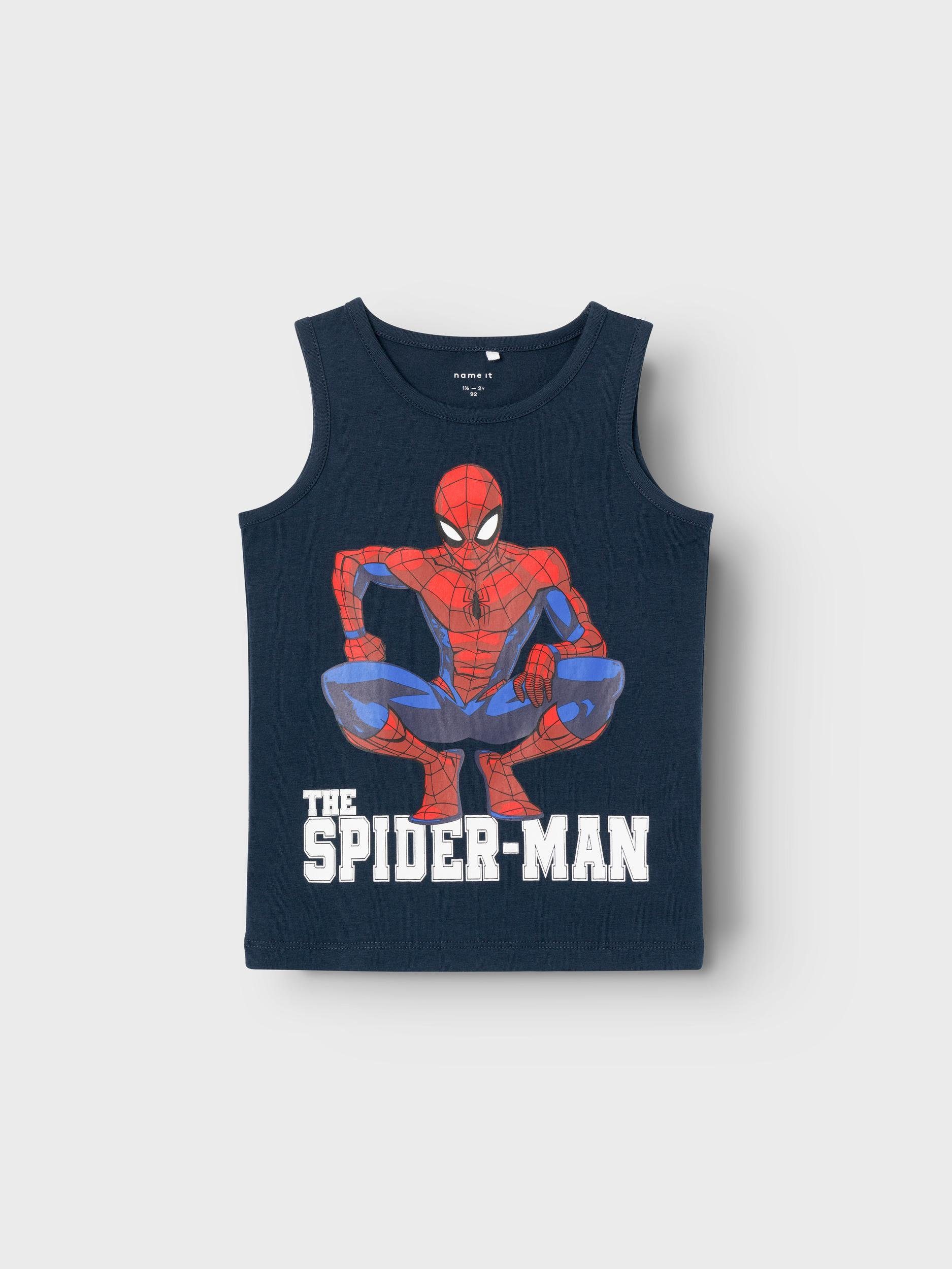 Name It Unterhemd NMMNIHIL SPIDERMAN TANK TOP MAR, Aus Baumwolle mit  Stretchanteil | T-Shirts