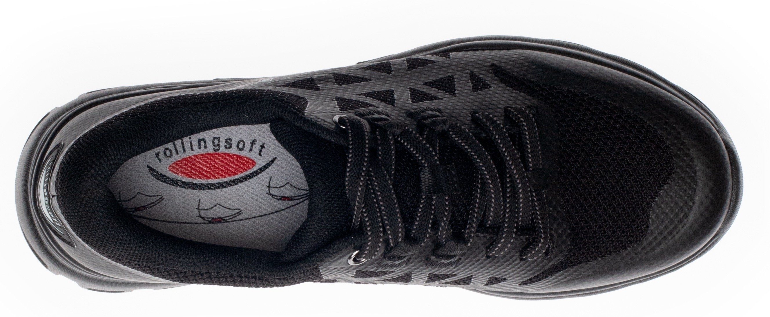 Rollingsoft schwarz GORE-TEX-Membran mit Keilsneaker Gabor