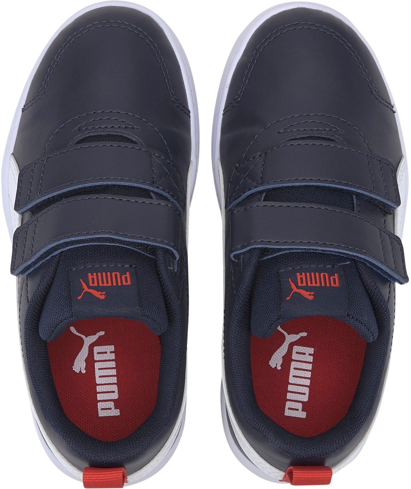 Sneaker v2 für V Courtflex navy PS Klettverschluss mit PUMA Kinder