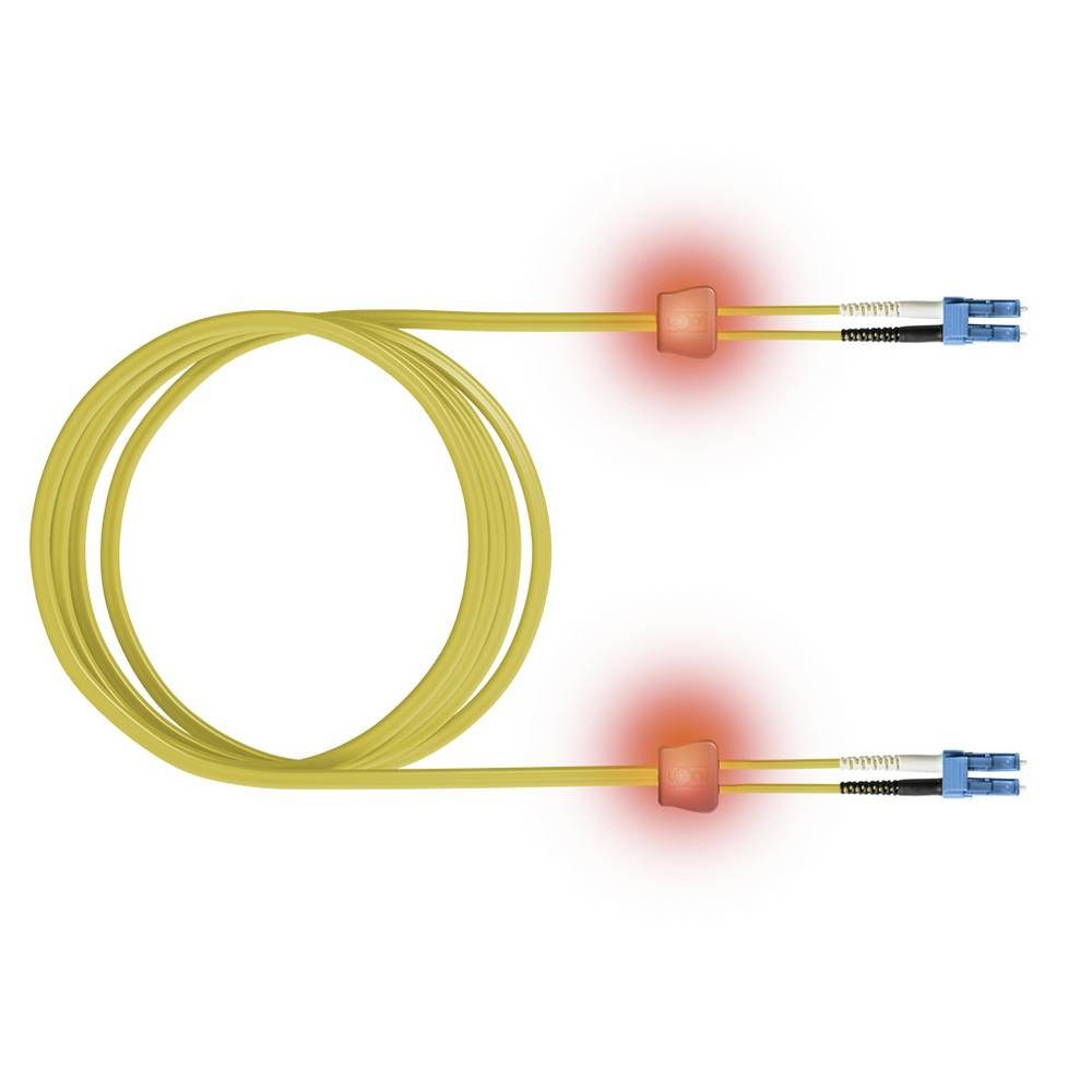 Easylan LSD02200050 Glasfaser LWL Anschlusskabel 5 m Gelb Glasfaserkabel