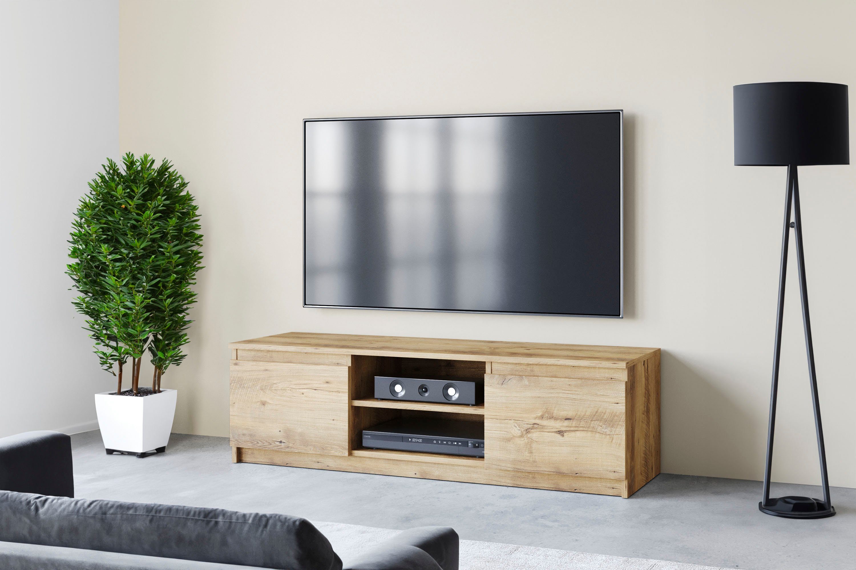 INOSIGN Lowboard DINGO, zeitloser TV-Schrank, TV-Board günstig online kaufen