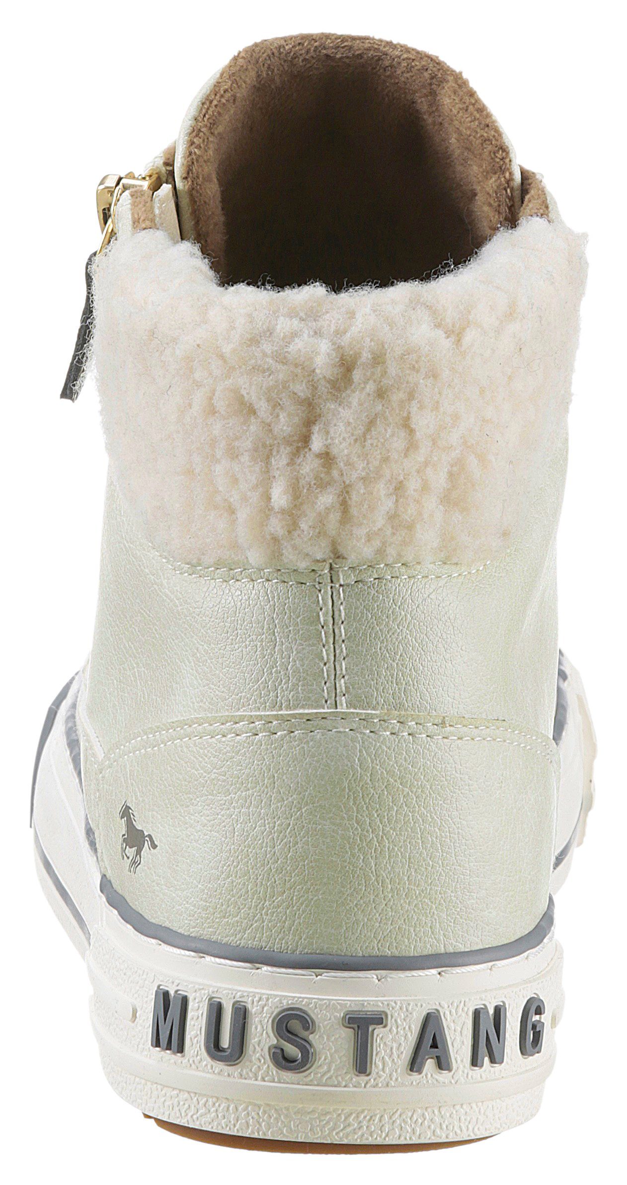 Mustang Shoes Schnürboots mit Reißverschluss außen günstig online kaufen