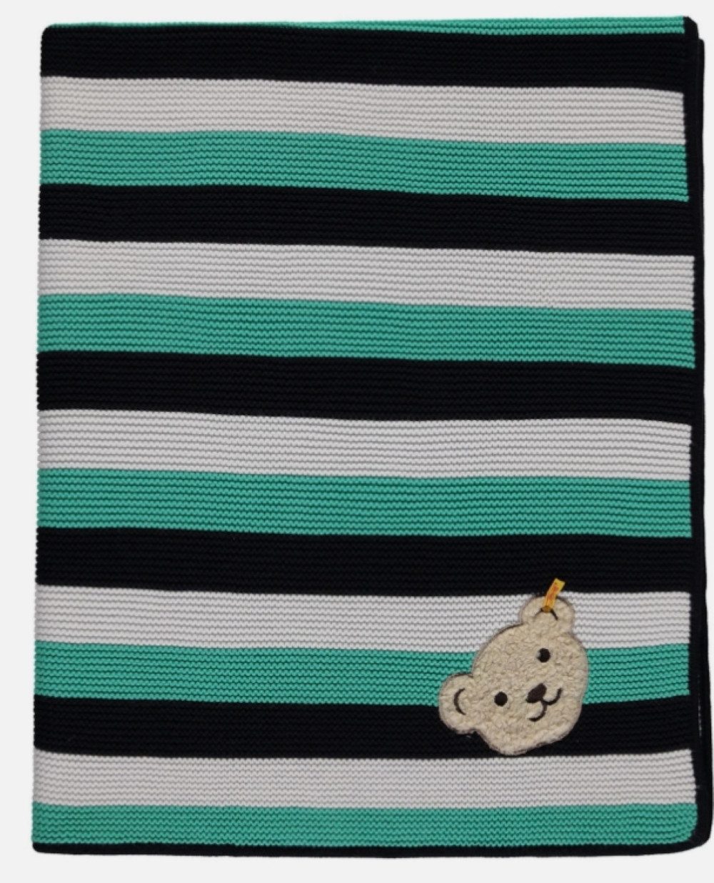 Babydecke Strickdecke Ringel 80 x 100 cm, Steiff