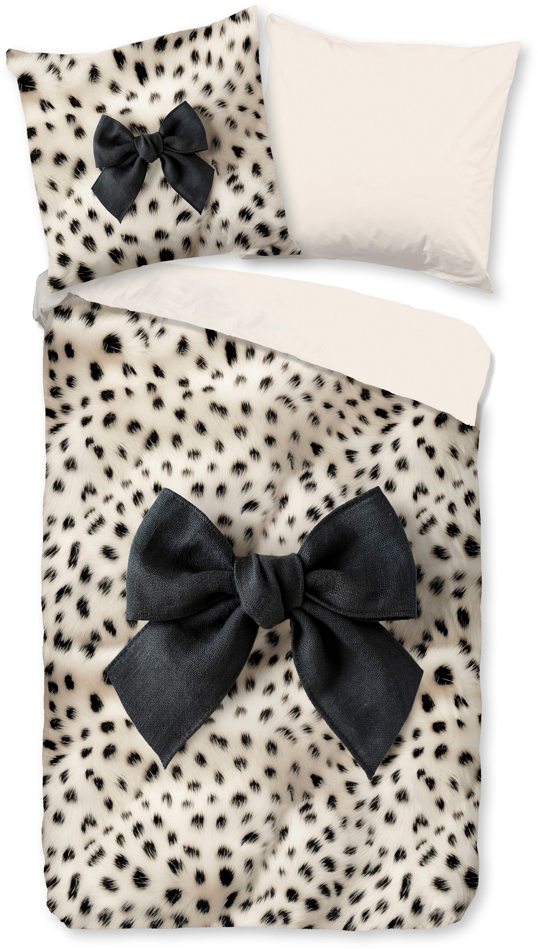 PURE luxury collection Wendebettwäsche Ragna, Microfaser, 3 teilig, Mikrofa günstig online kaufen