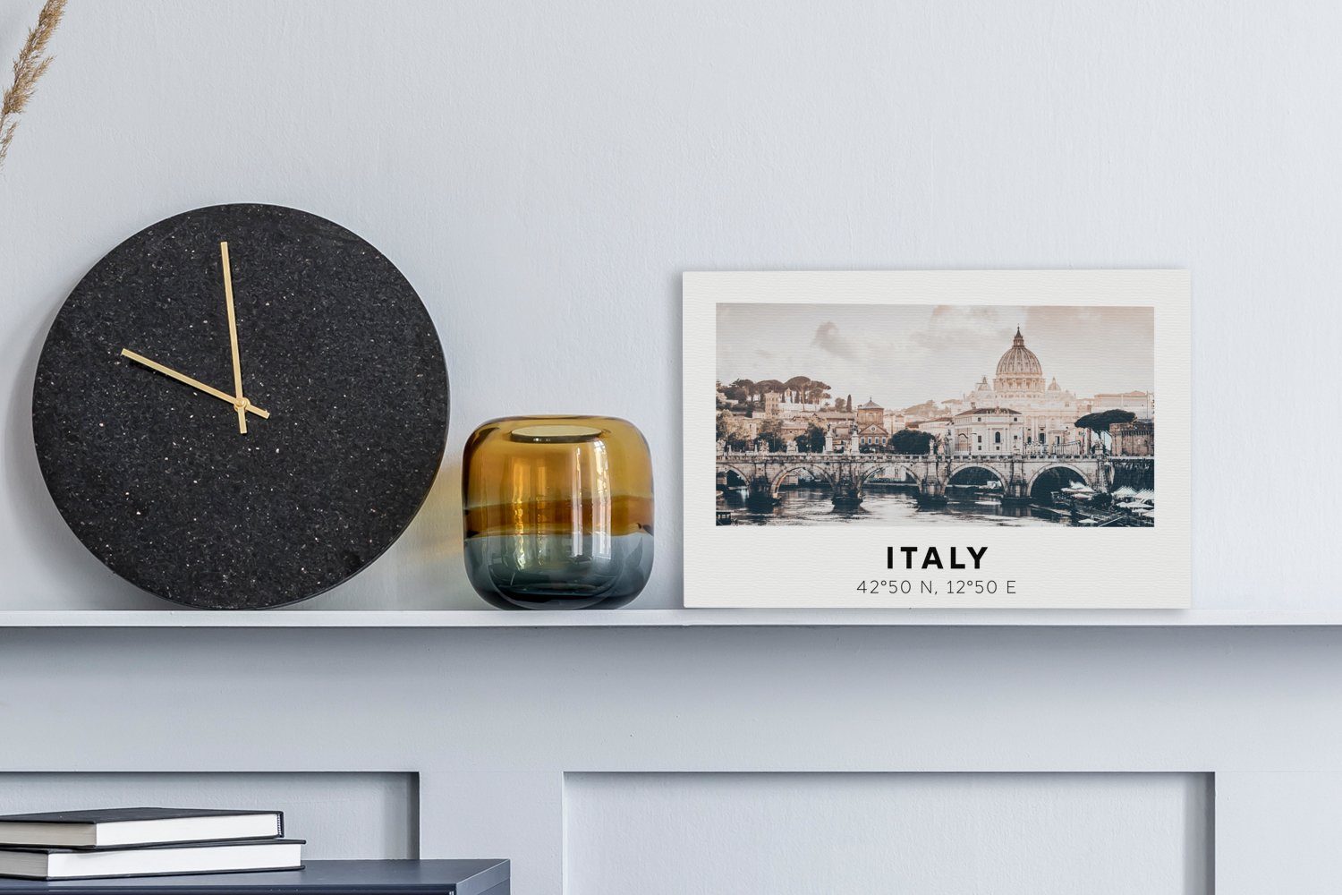 OneMillionCanvasses® Leinwandbild Rom - Skyline - günstig online kaufen