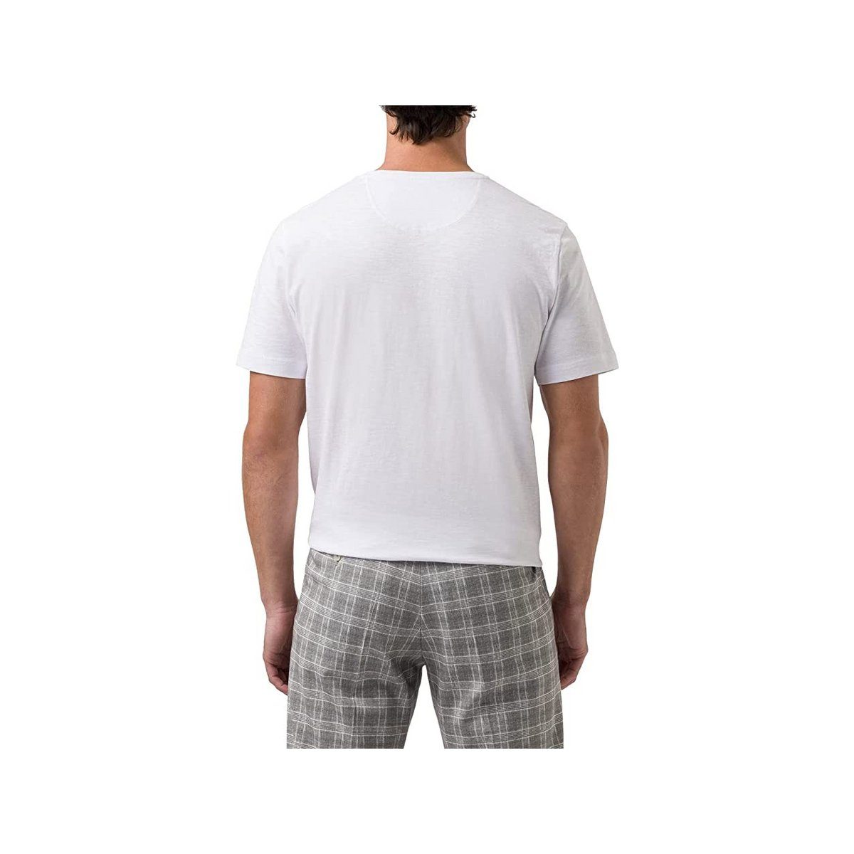 (1-tlg) Pierre fit T-Shirt Cardin weiß regular