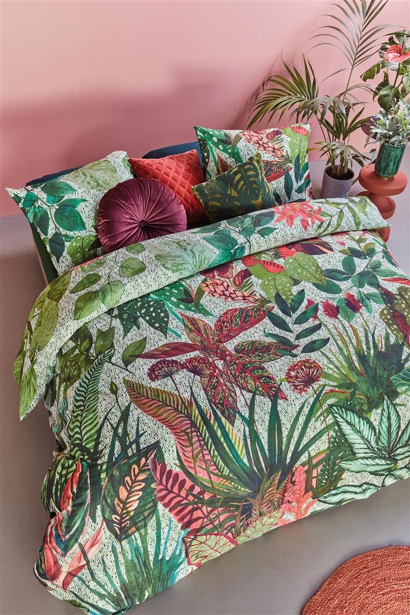 Beddinghouse Bettwäsche Wildwood Green 135X200 Grün Renforcé 135 x 200