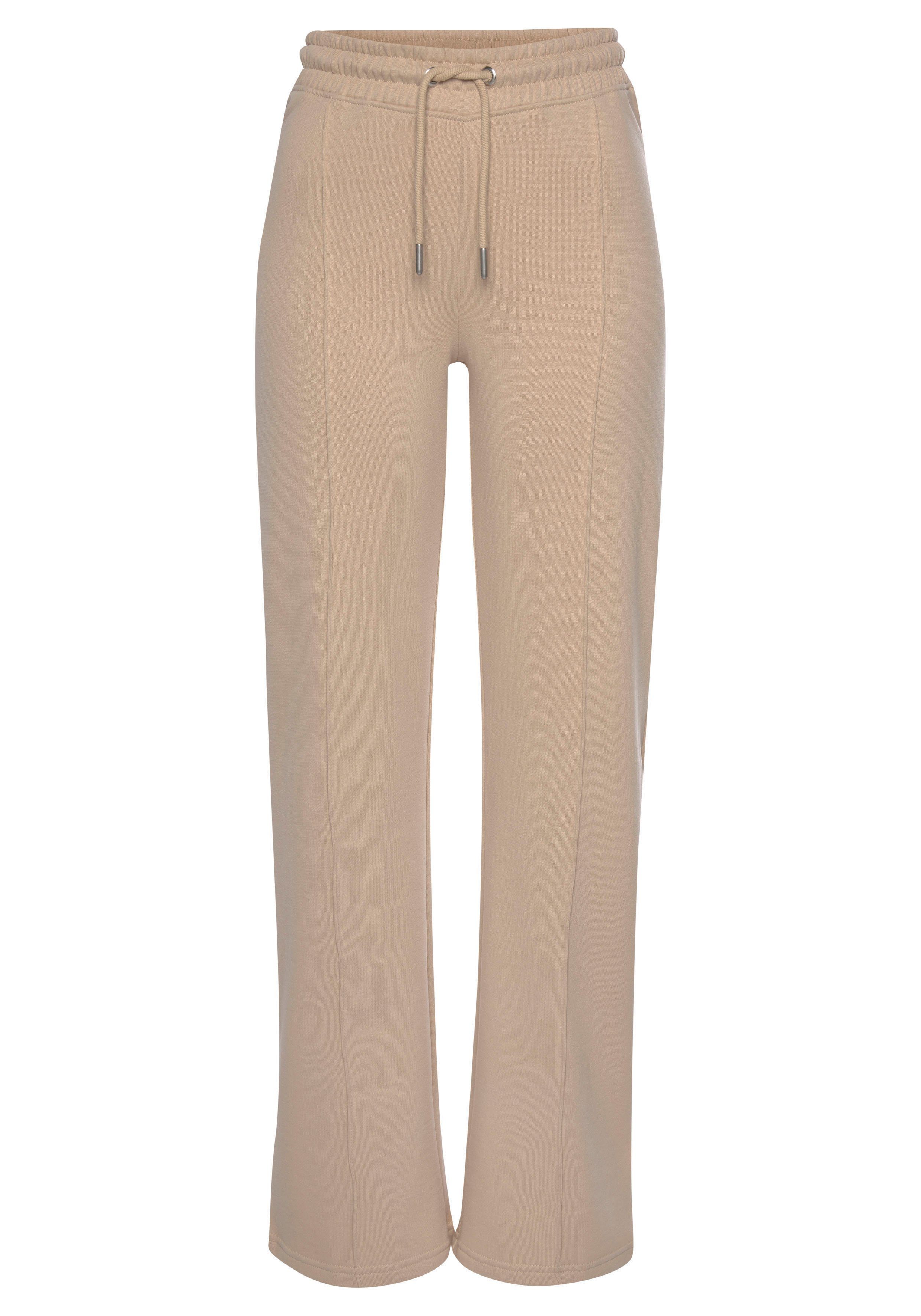 H.I.S im nougat Relaxhose maritimen Stil, Loungeanzug