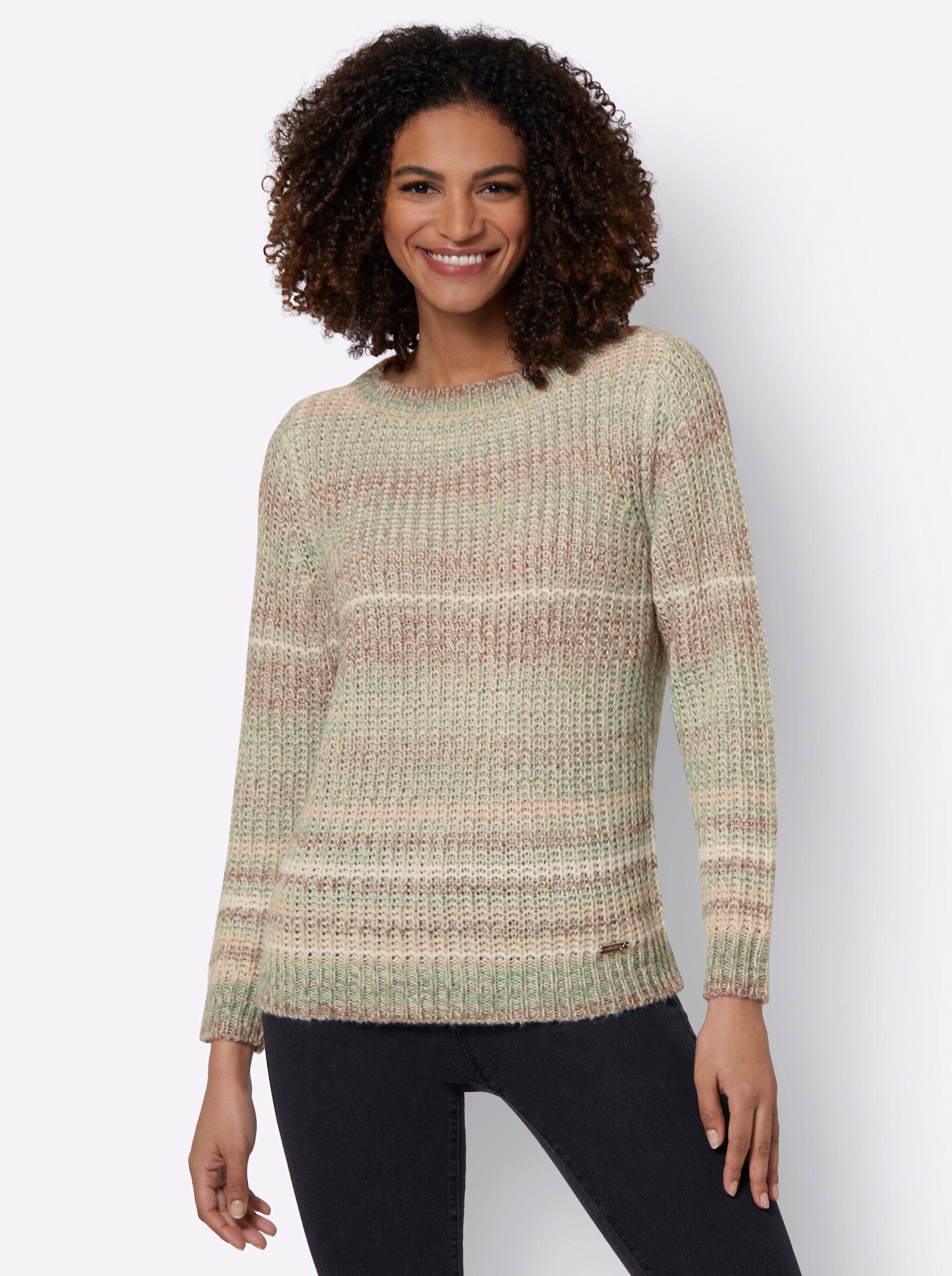 Strickpullover Langarm-Pullover