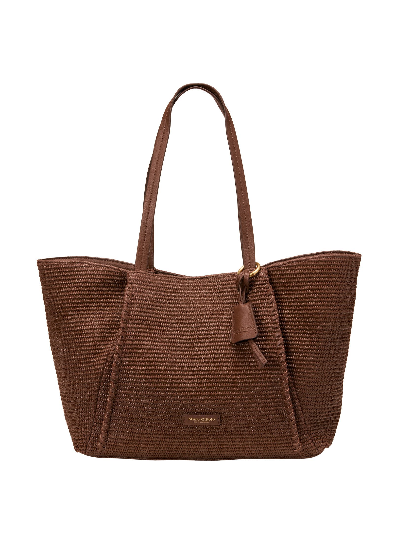 Marc O'Polo Shopper mit edlen Echtleder-Details