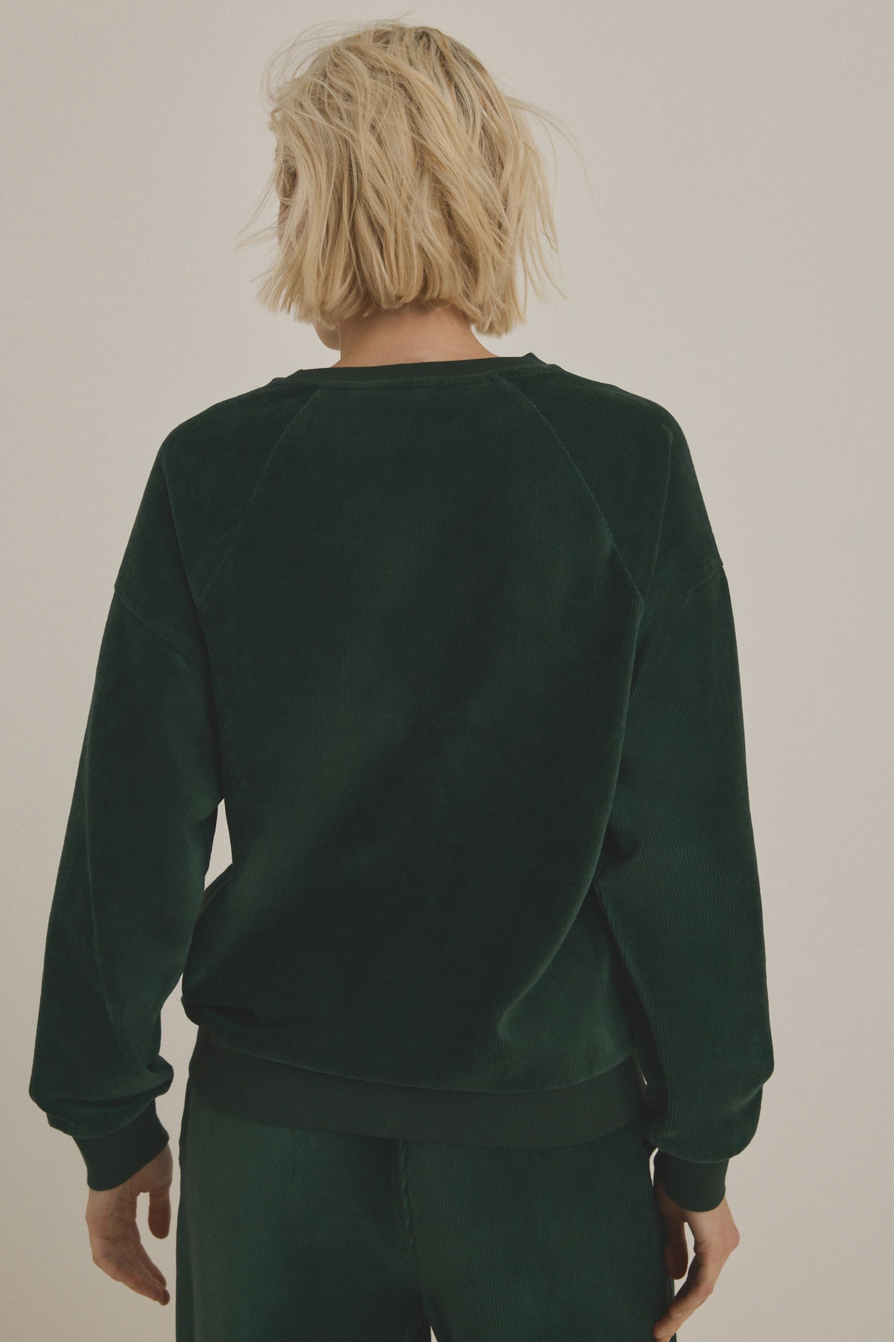 Next Sweater Weiches Grafik-Sweatshirt aus Micro-Cord günstig online kaufen