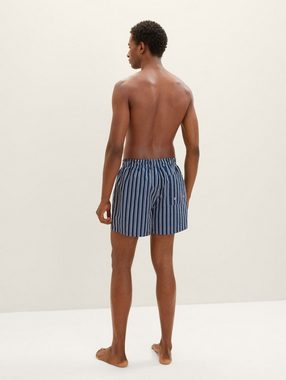 TOM TAILOR Badehose Gestreifte Badeshorts